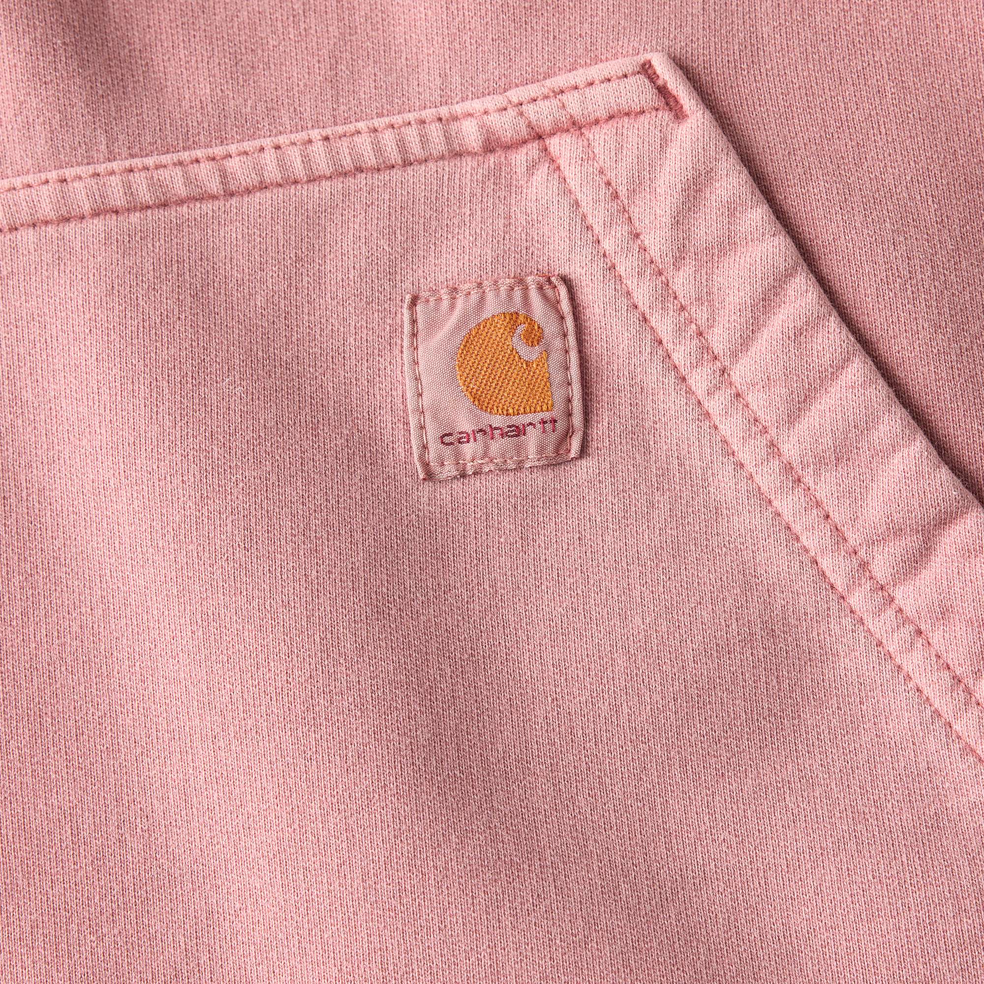 Women's Relaxed Fit Midweight Garment Dye French Terry Hooded Sweatshirt