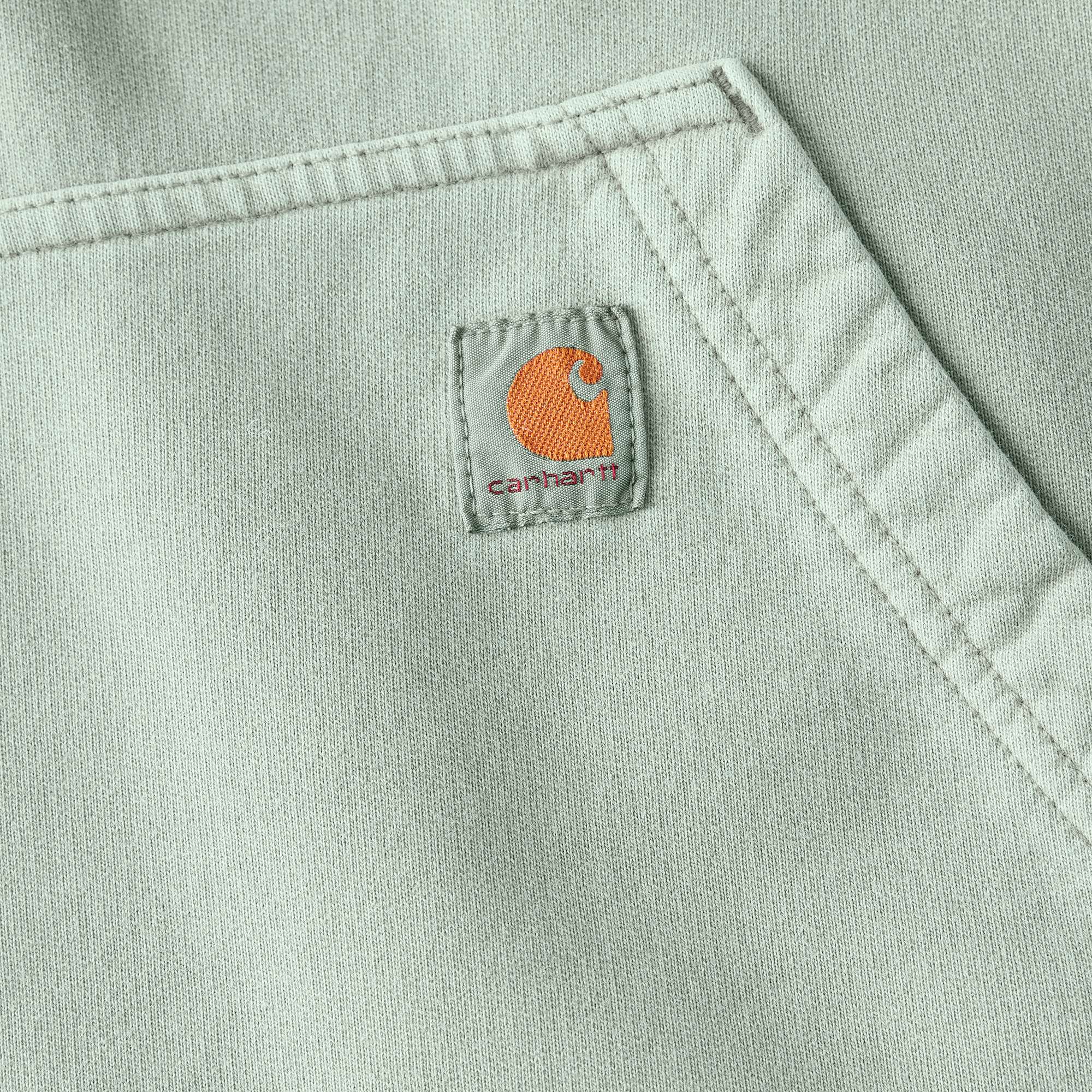 Women's Relaxed Fit Midweight Garment Dye French Terry Hooded Sweatshirt