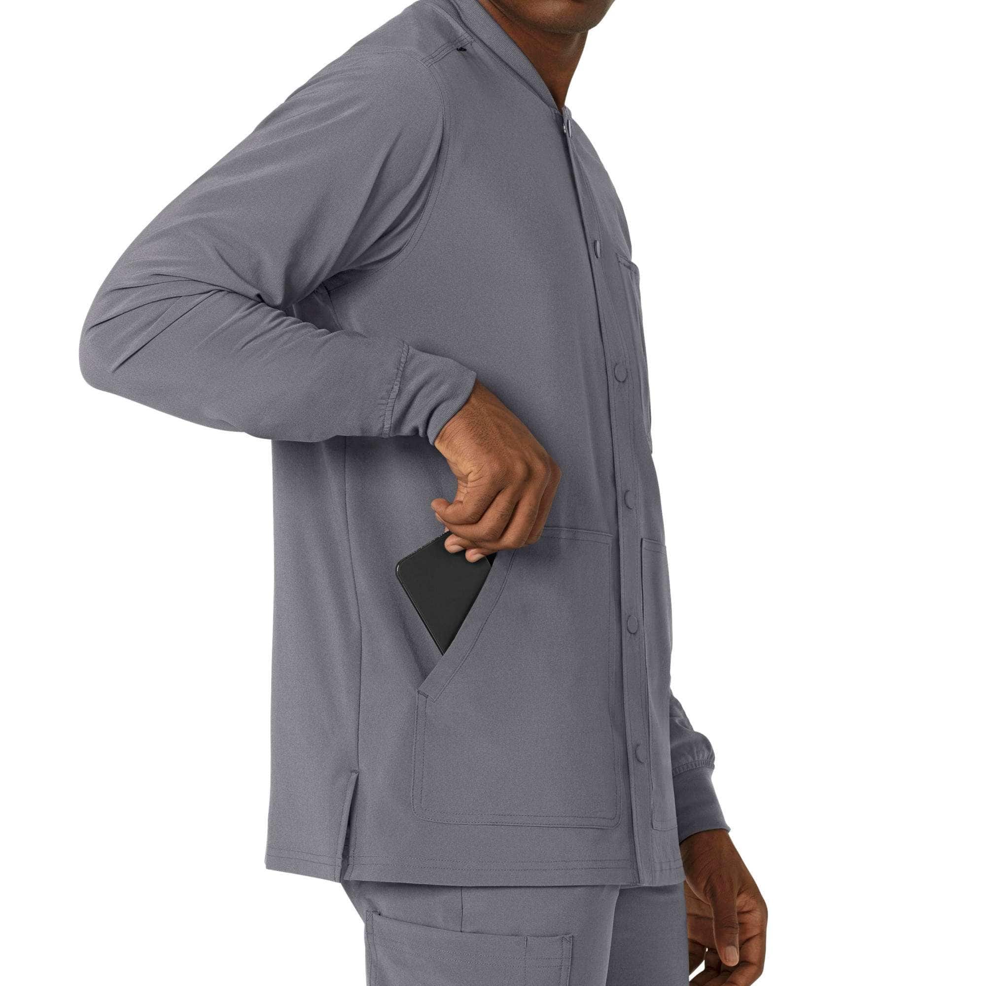 Force Cross-Flex Men's Shirt Scrub Jacket