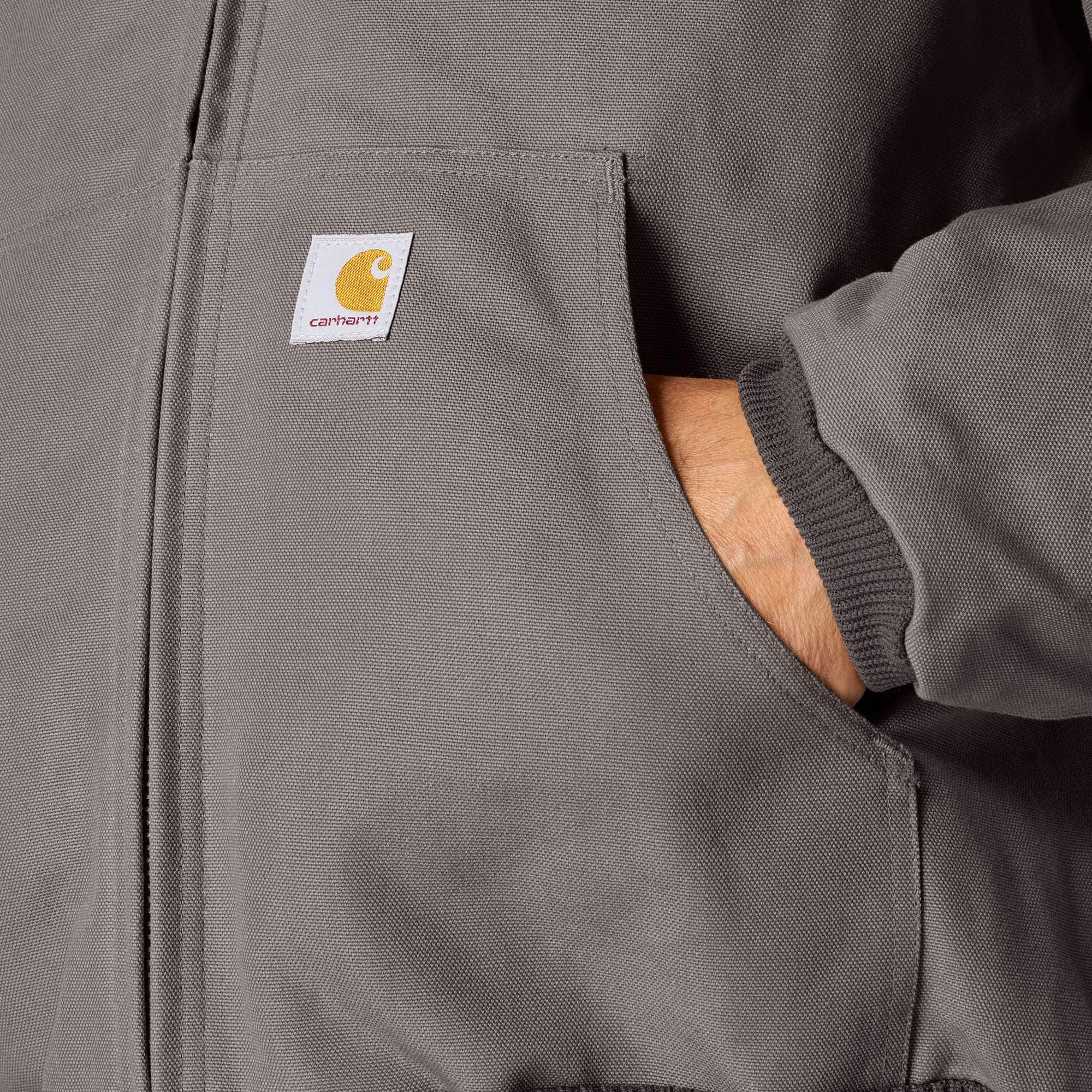 Flannel-Lined Active Jac J140 - Loose Fit - Firm Duck - 3 Warmest Rating