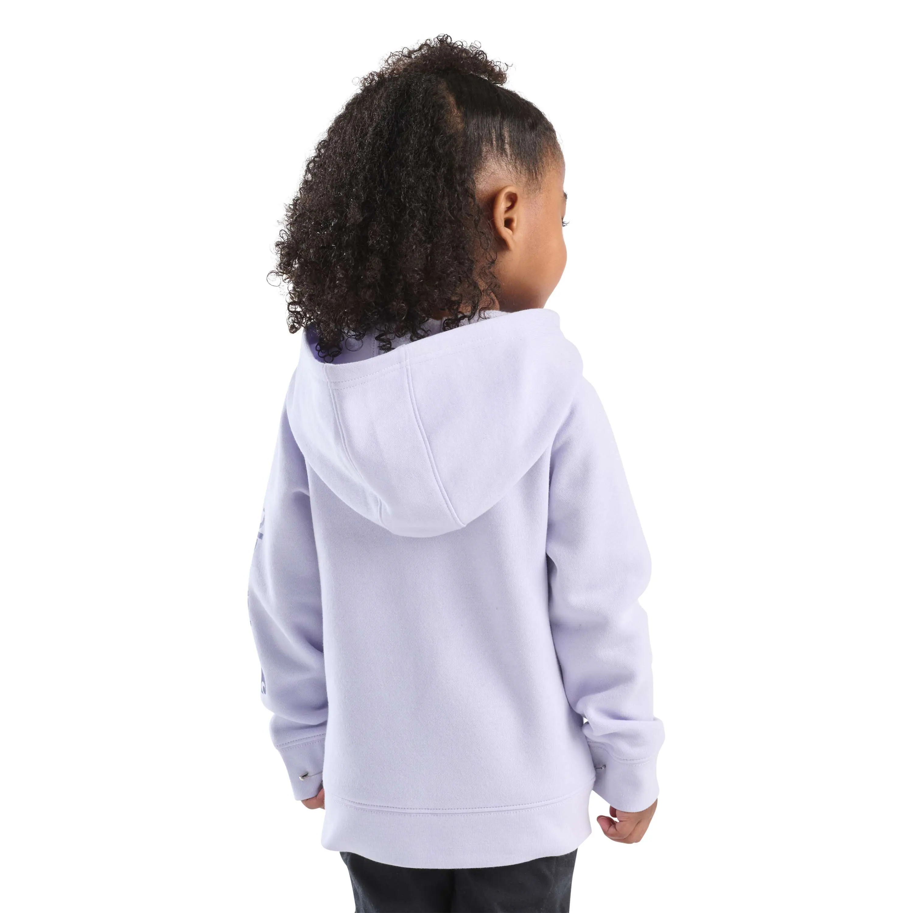 Girls' Long Sleeve Half-Zip Sweatshirt (Baby/Toddler)
