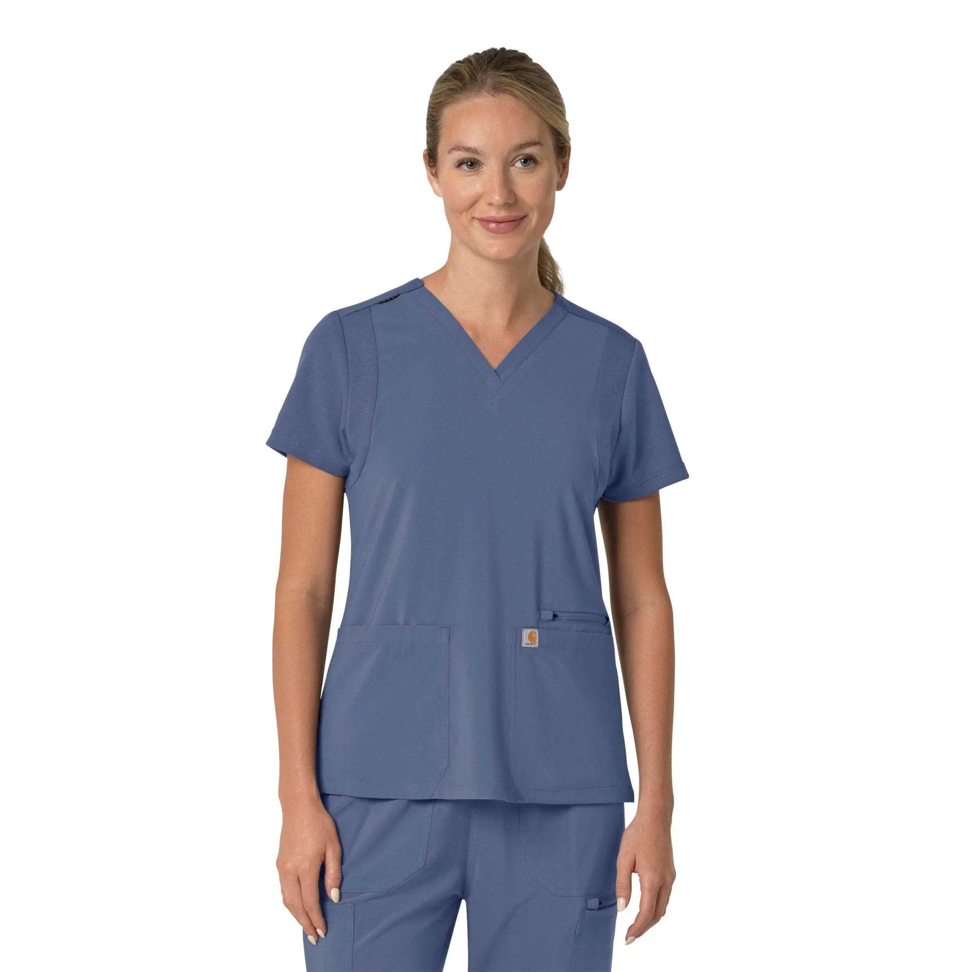 Women's Force Cross-Flex  Flex Panel V-Neck Scrub Top