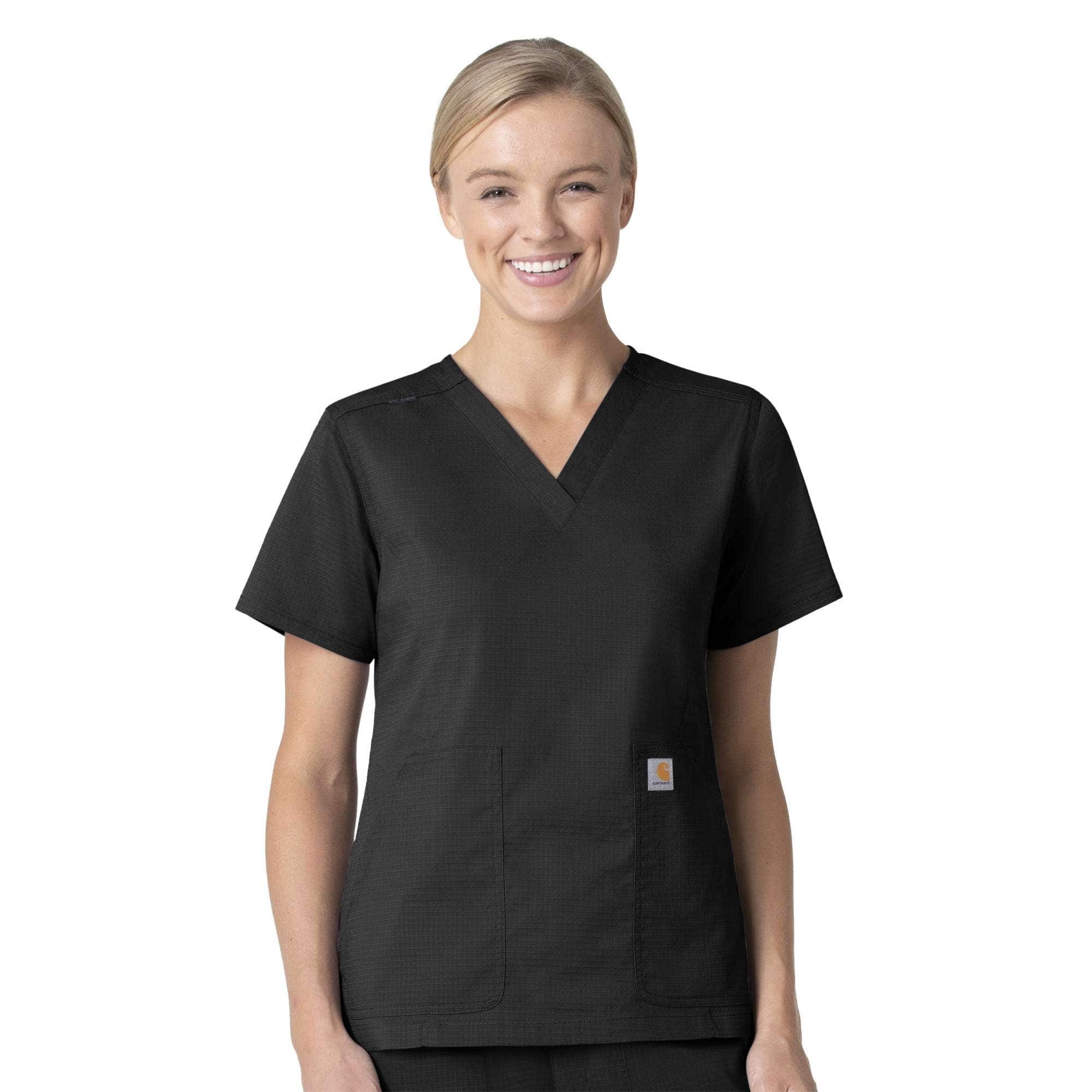 Women's Rugged Flex® Ripstop  V-Neck Scrub Top