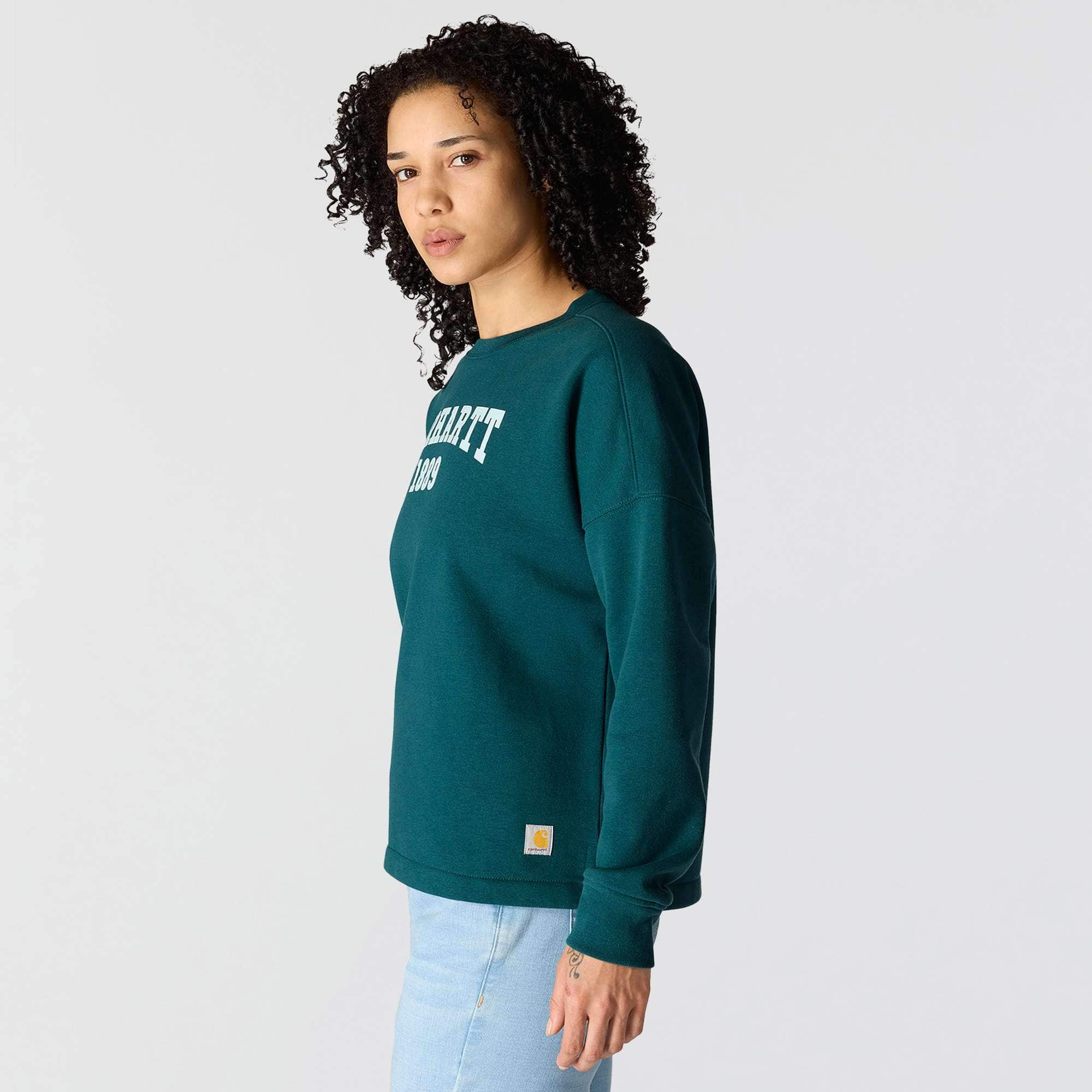 Women's Loose Fit Midweight Carhartt Graphic Sweatshirt