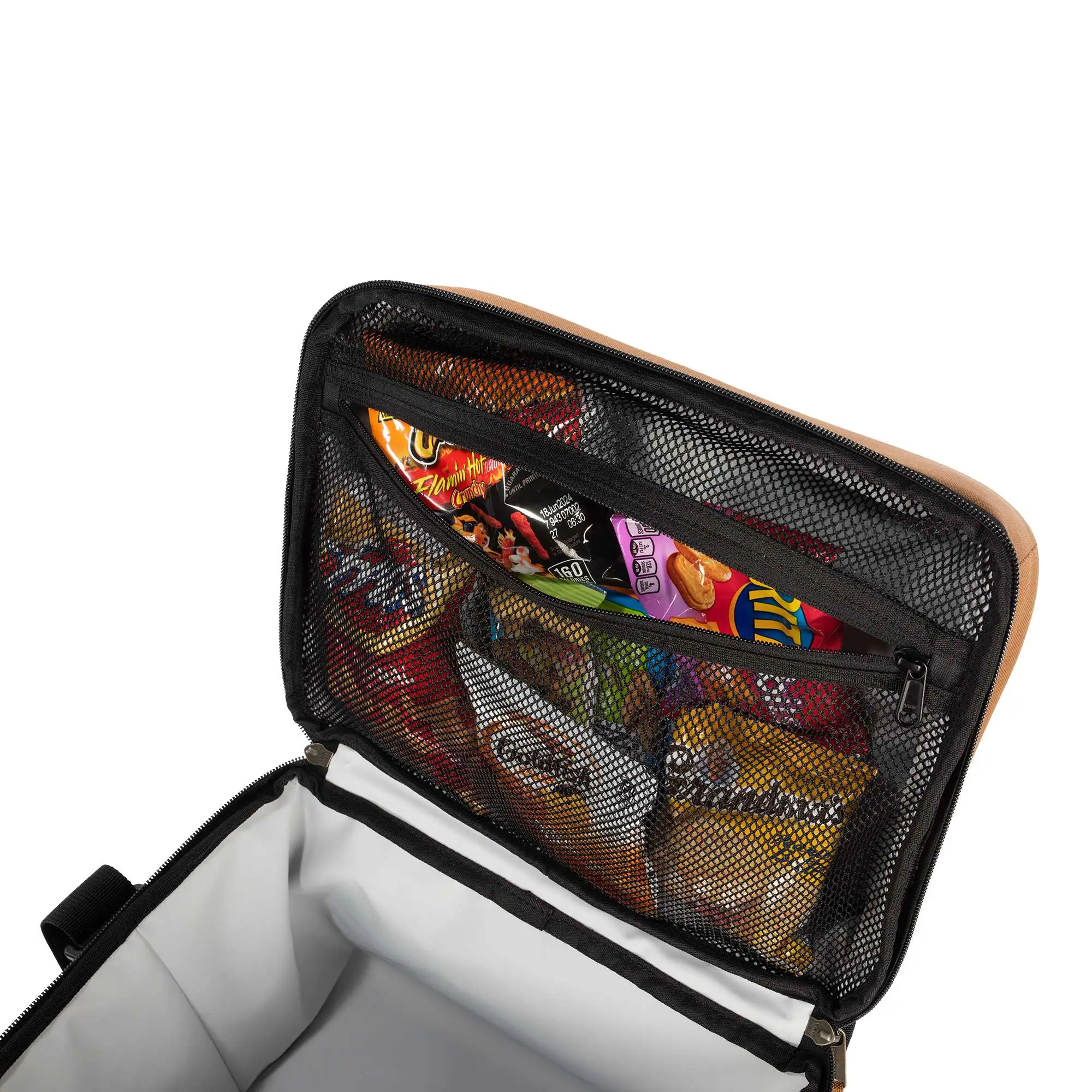 Insulated 18 Can Two Compartment Cooler