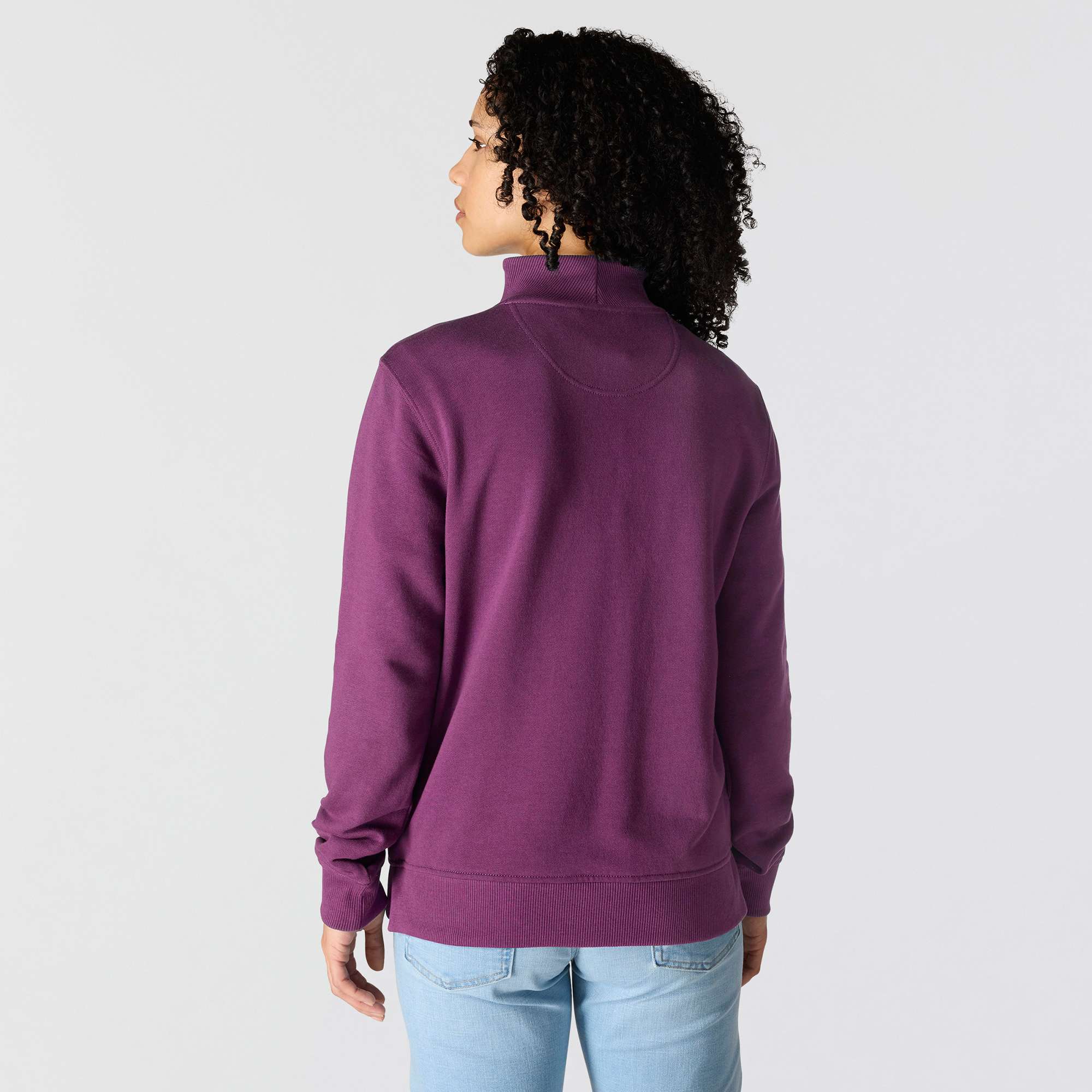 Women's TENCEL™ Fiber Series Relaxed Fit Half-Zip Sweatshirt