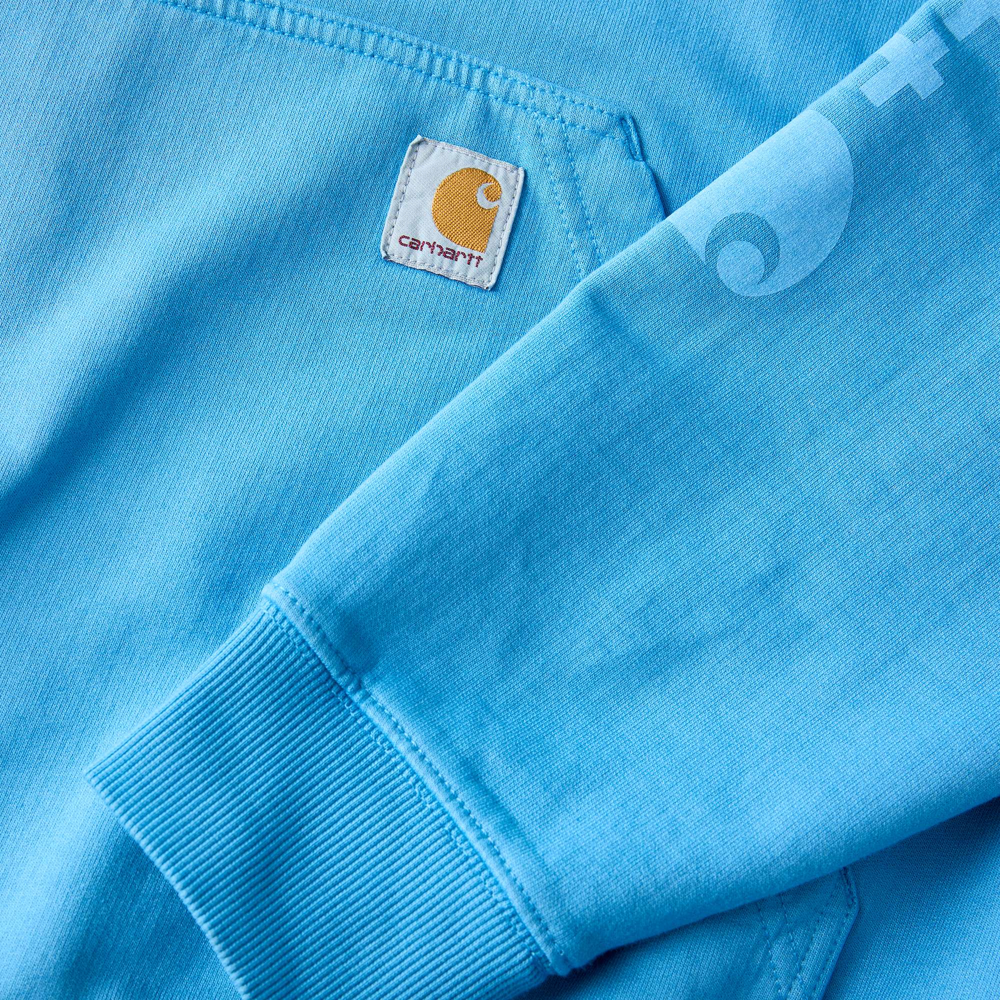 Re-Engineered Relaxed Fit Midweight Garment Dyed French Terry Graphic Sweatshirt