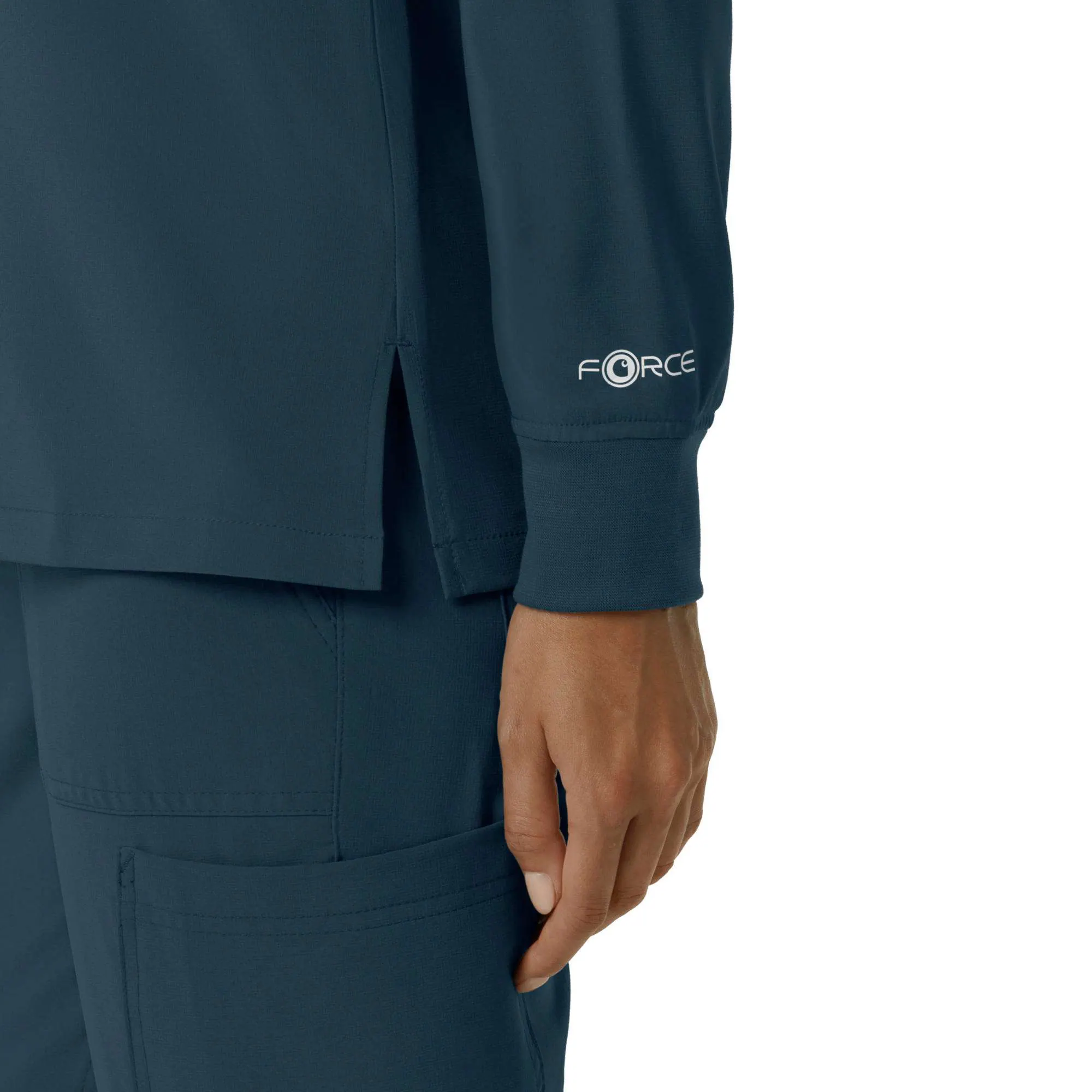 Women's Force Cross-Flex  Crew Neck Long Sleeve Scrub Top