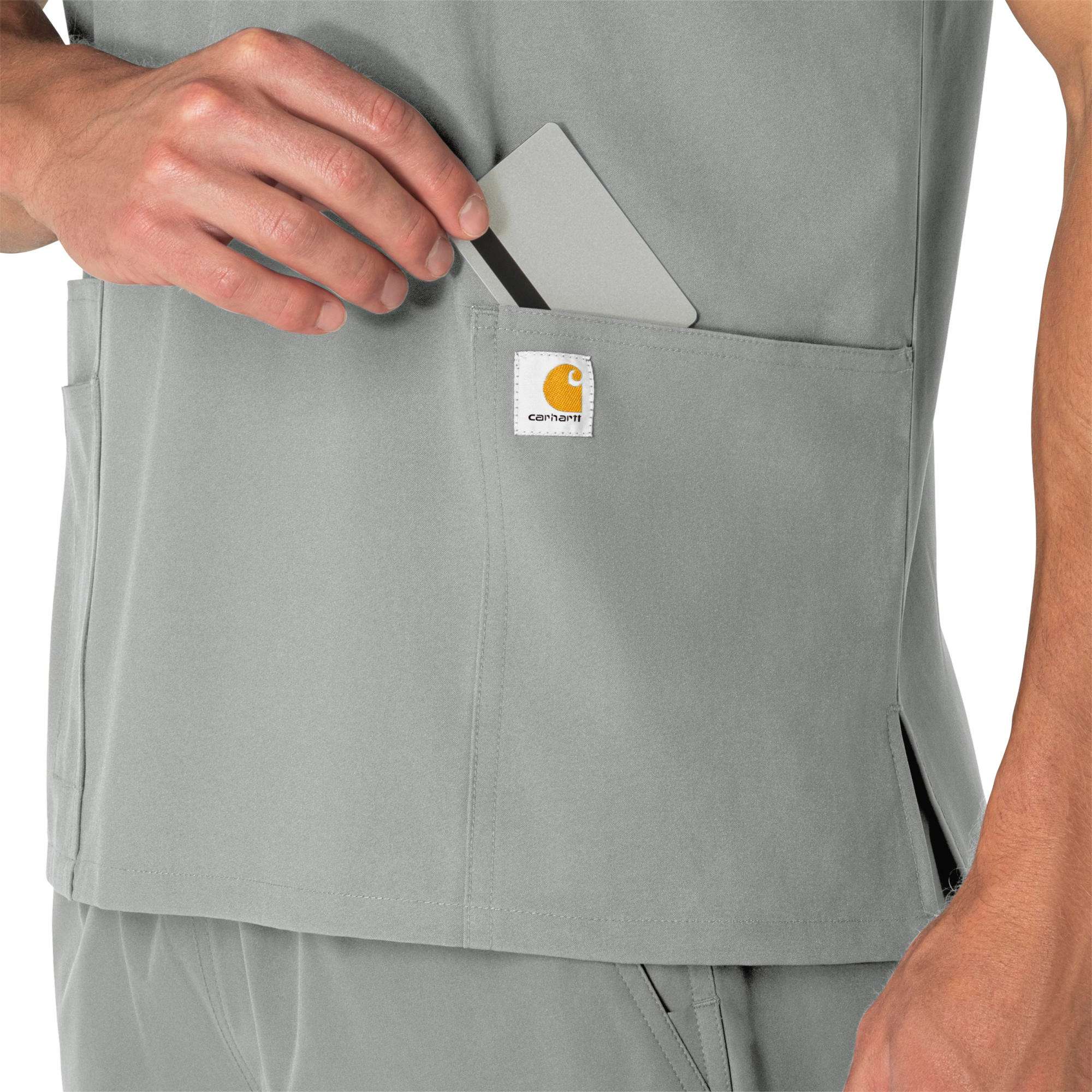 Unisex Force Essentials V-Neck 6-Pocket Scrub Top