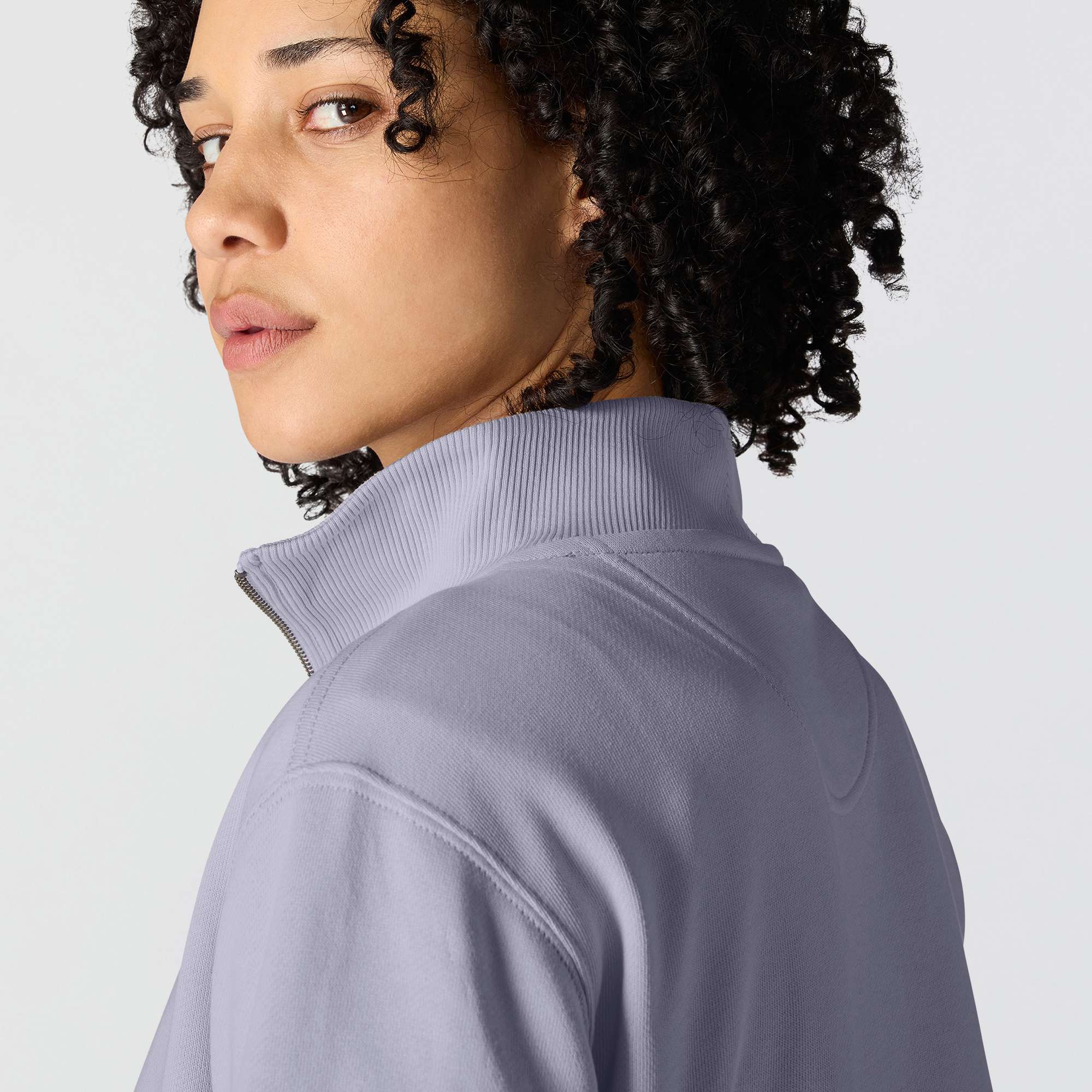 Women's TENCEL™ Fiber Series Relaxed Fit Half-Zip Sweatshirt