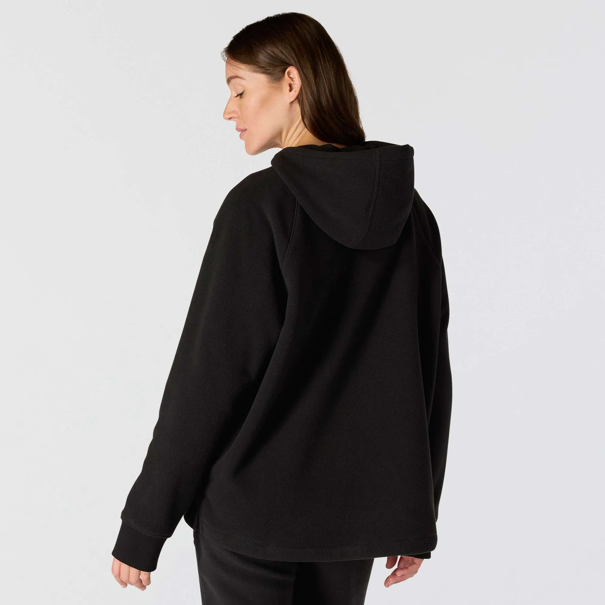 Women's Carhartt Force® Force Oversized-Fit Fleece Hooded Sweatshirt