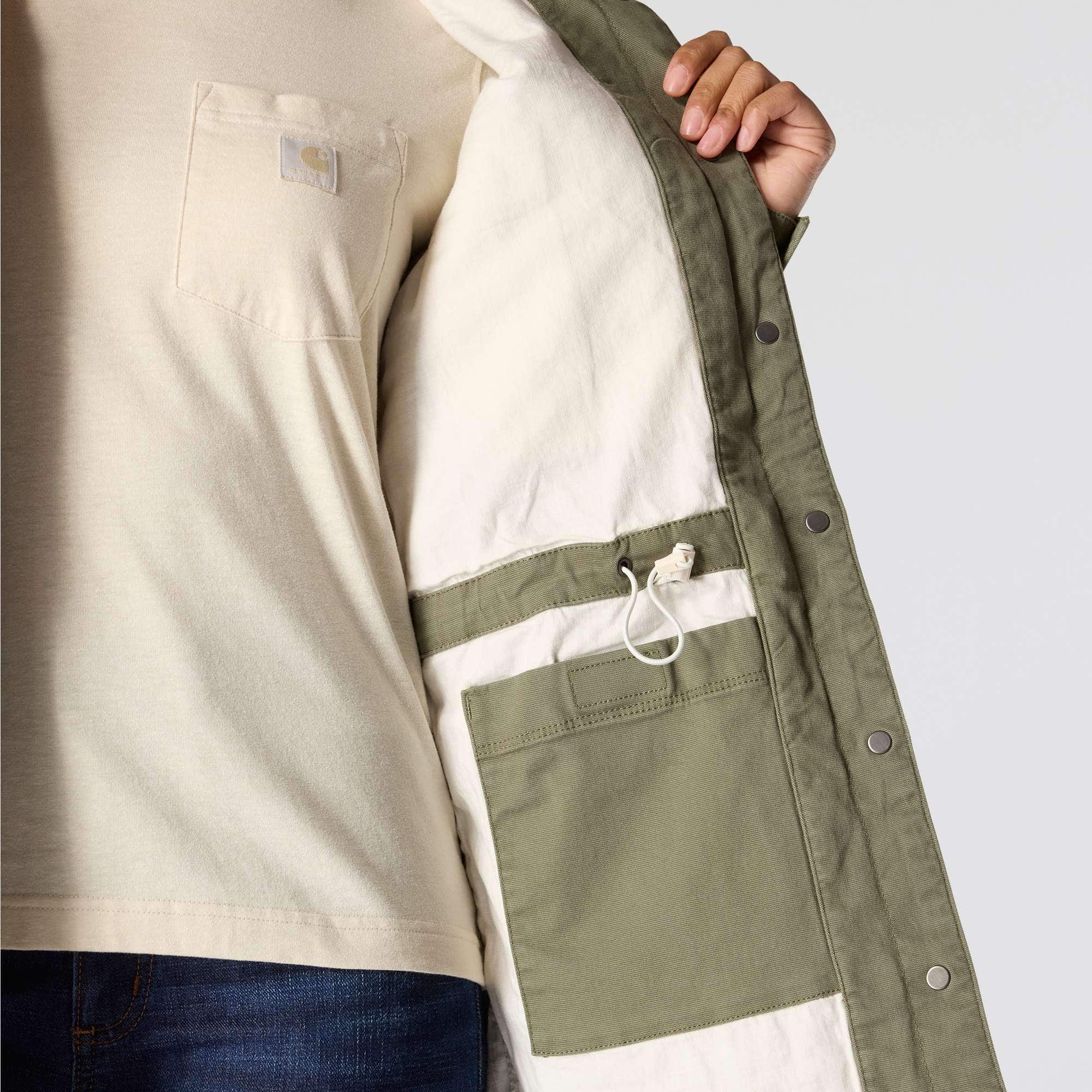 Women's TENCEL™ Fiber Series Relaxed Fit Canvas Coat - 1 Warm Rating