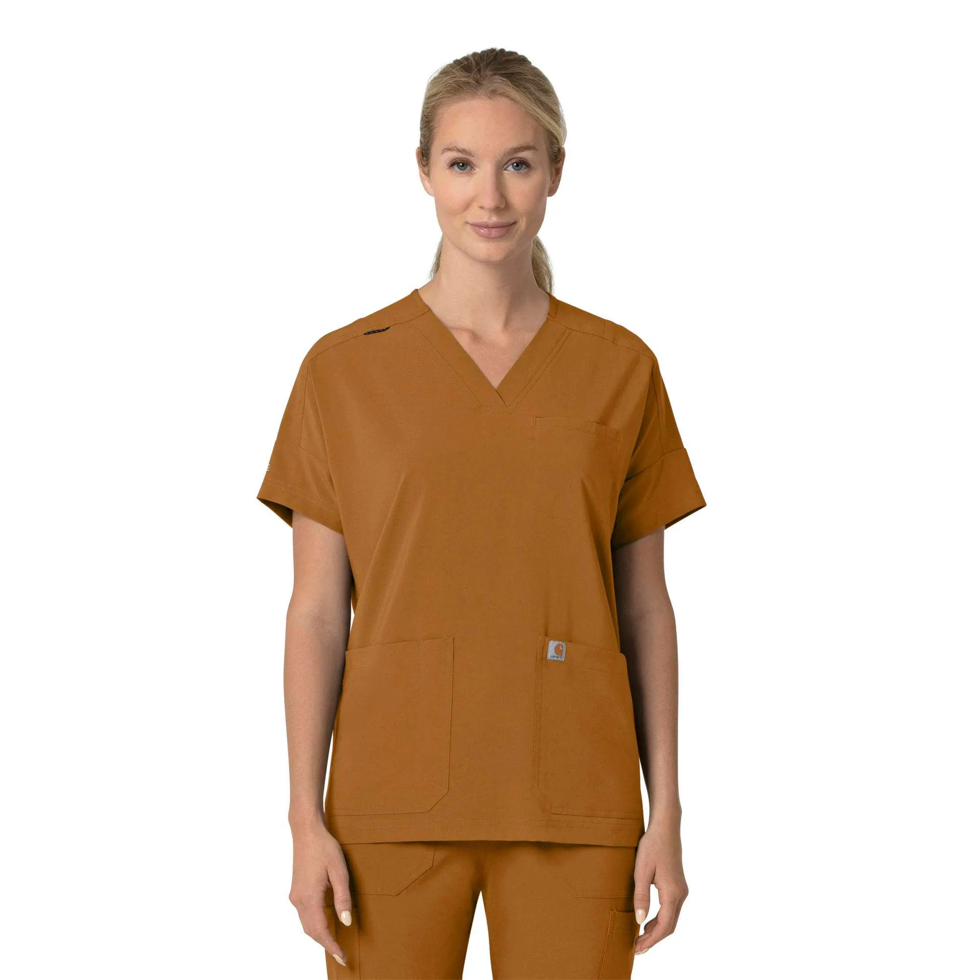 Women's Force Cross-Flex  Oversized V-Neck Scrub Top