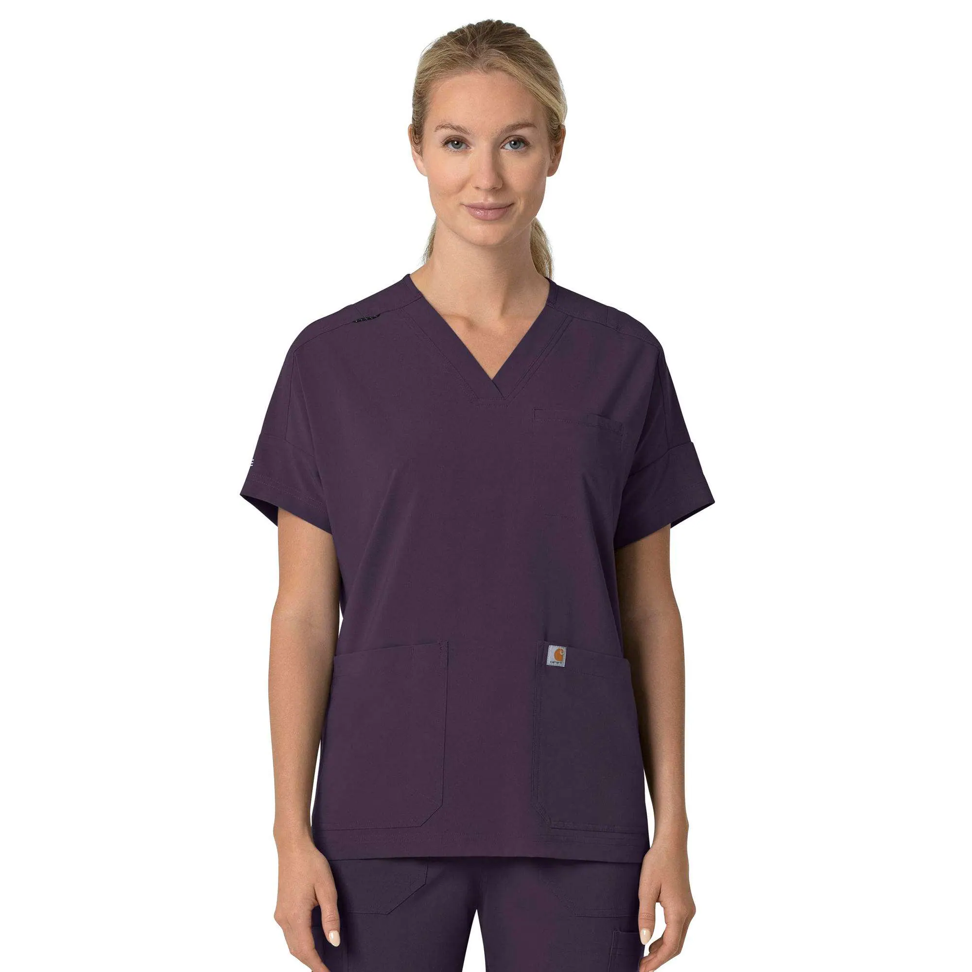 Women's Force Cross-Flex  Oversized V-Neck Scrub Top