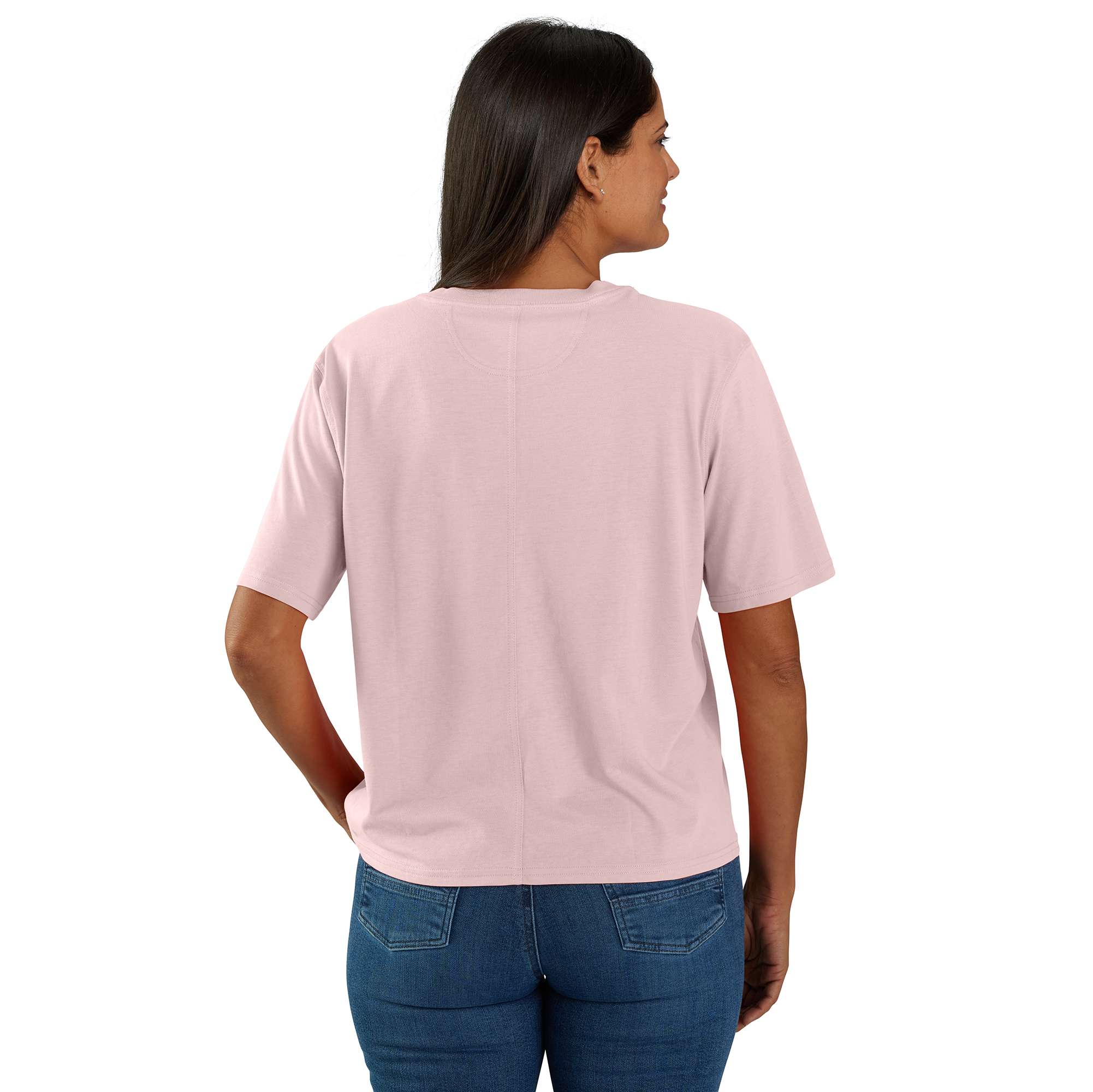Women's TENCEL™ Fiber Series Loose Fit Short-Sleeve Crewneck T-Shirt