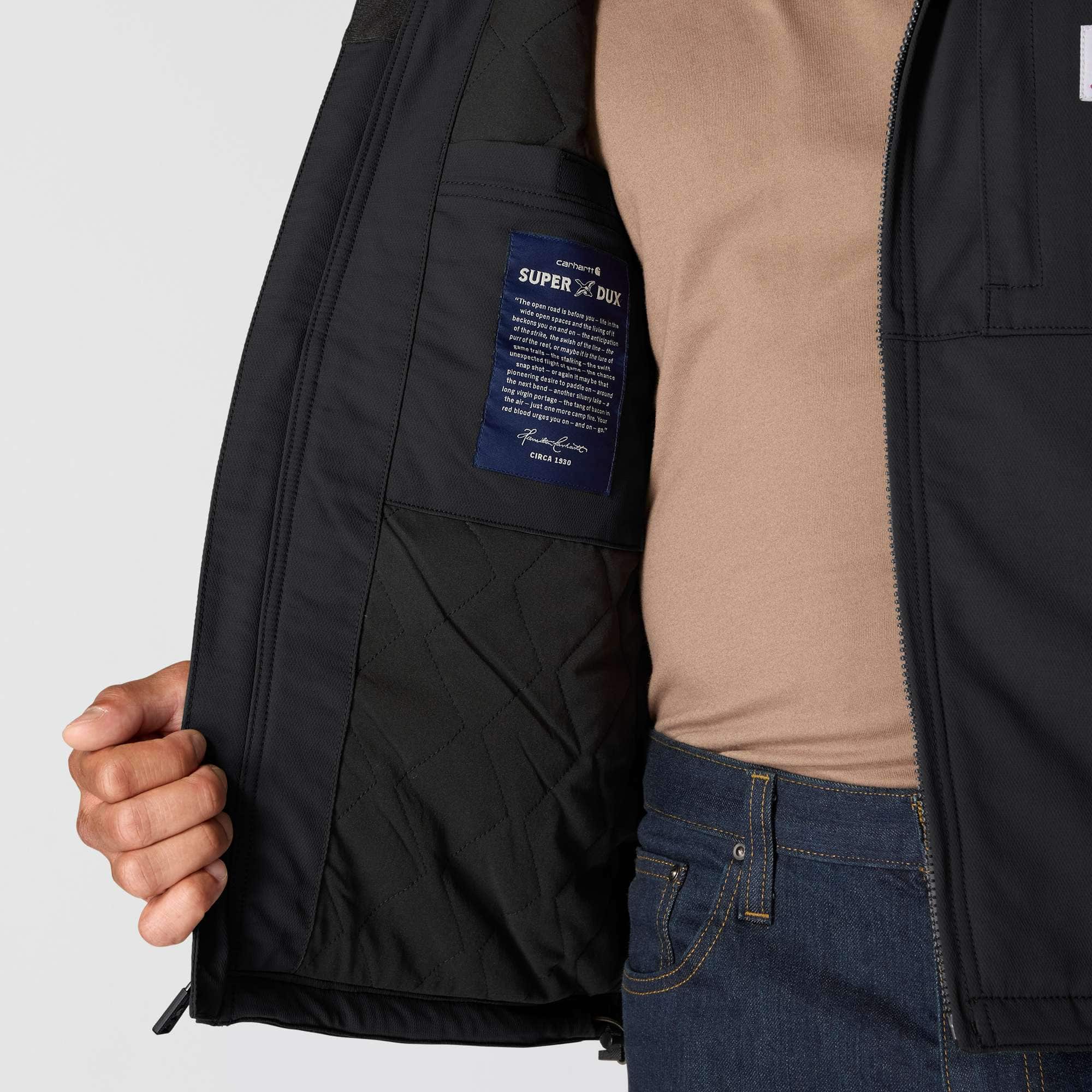 Men's Super Dux® Full Swing® Insulated Tech Jacket - 3 Warmest Rating