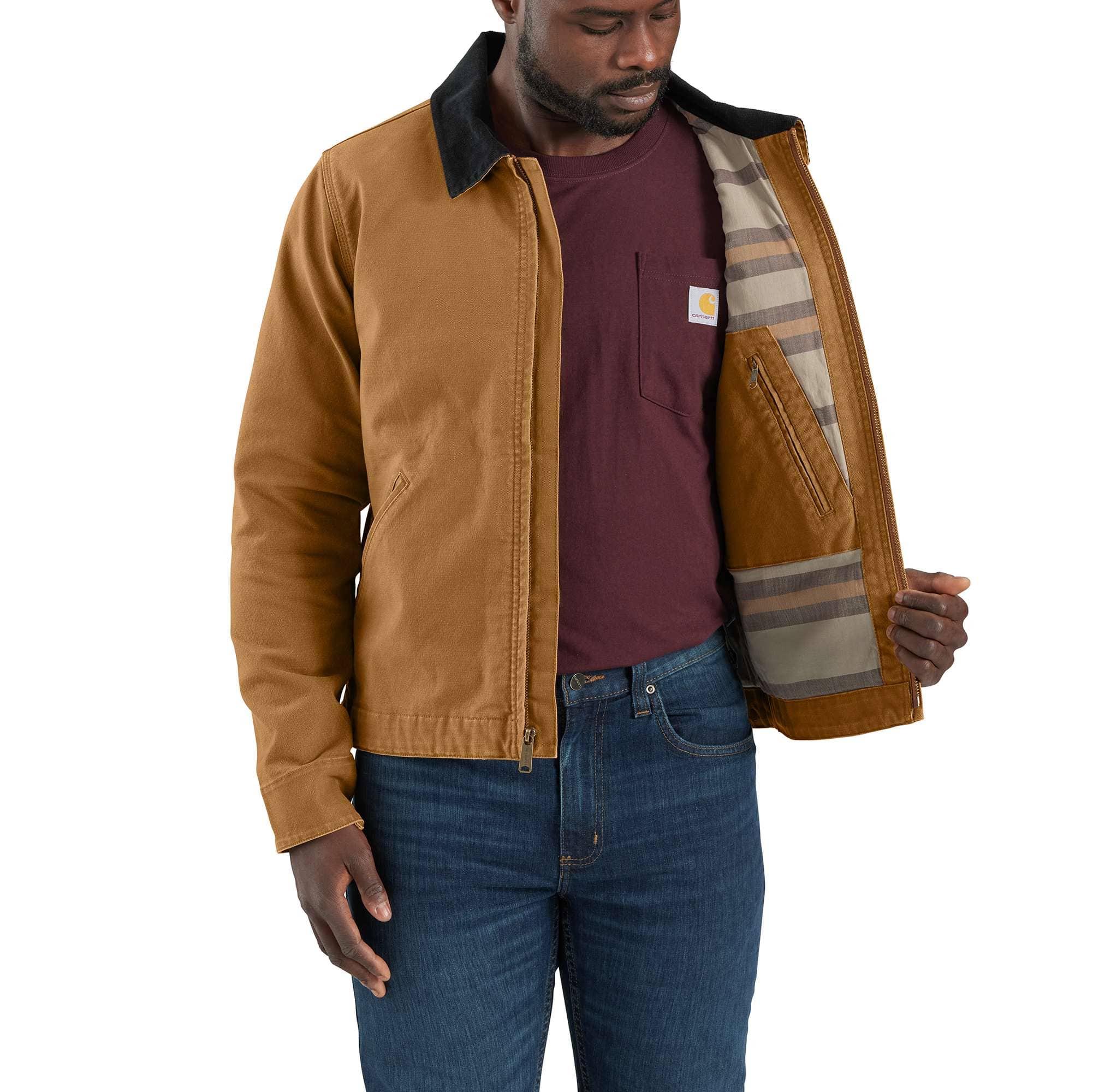Re-Engineered Rugged Flex® Relaxed Fit Duck Detroit Jacket - 1 Warm Rating