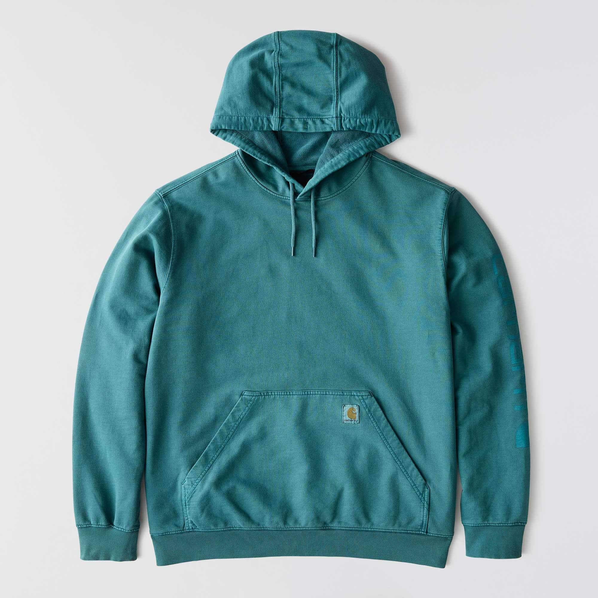 Re-Engineered Relaxed Fit Midweight Garment Dyed French Terry Graphic Sweatshirt