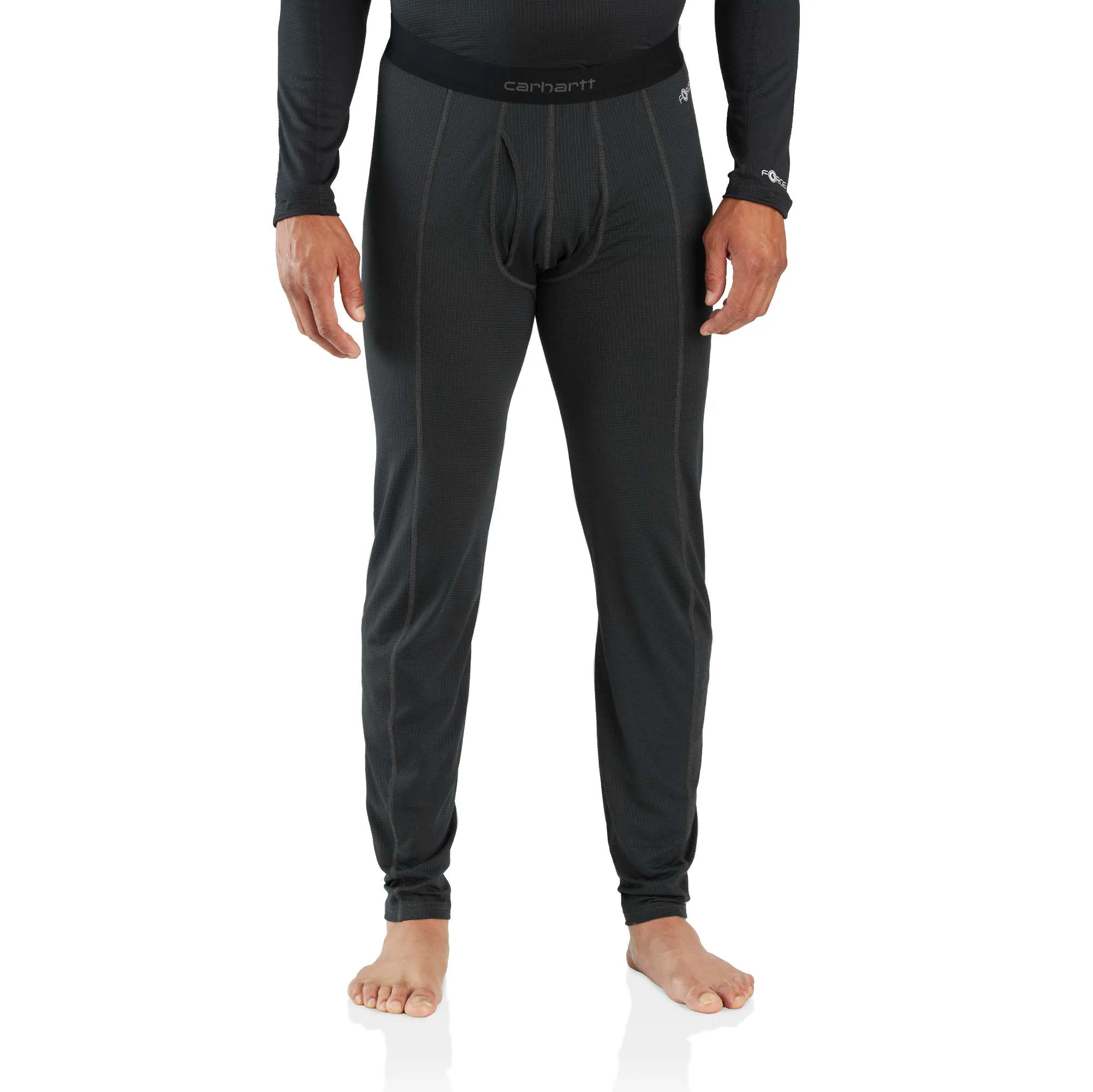 Men's Base Layer Thermal Pants - Carhartt Force® - Lightweight - Stretch Grid