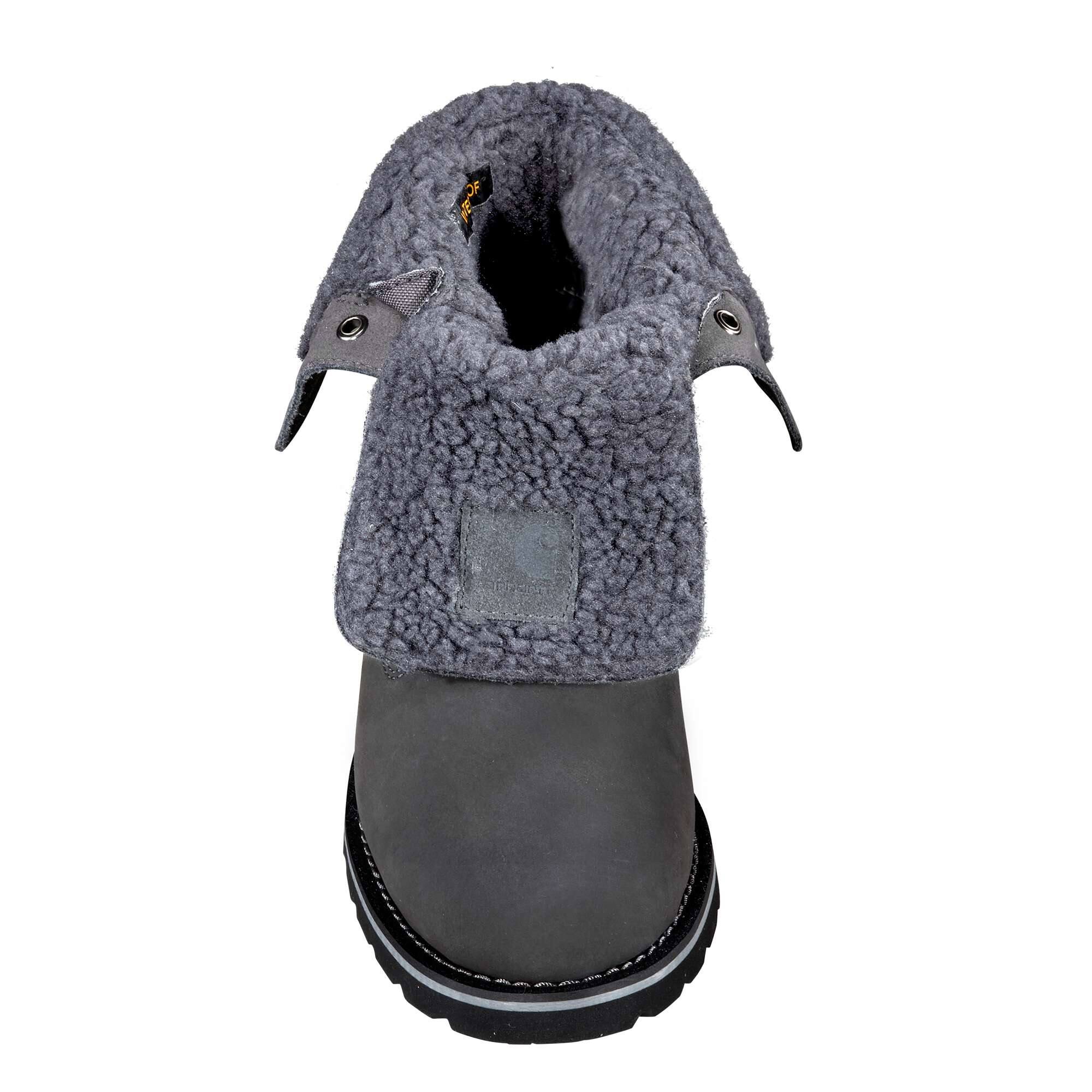 Women's 8" Waterproof Insulated Wedge Fold Down Winter Boot