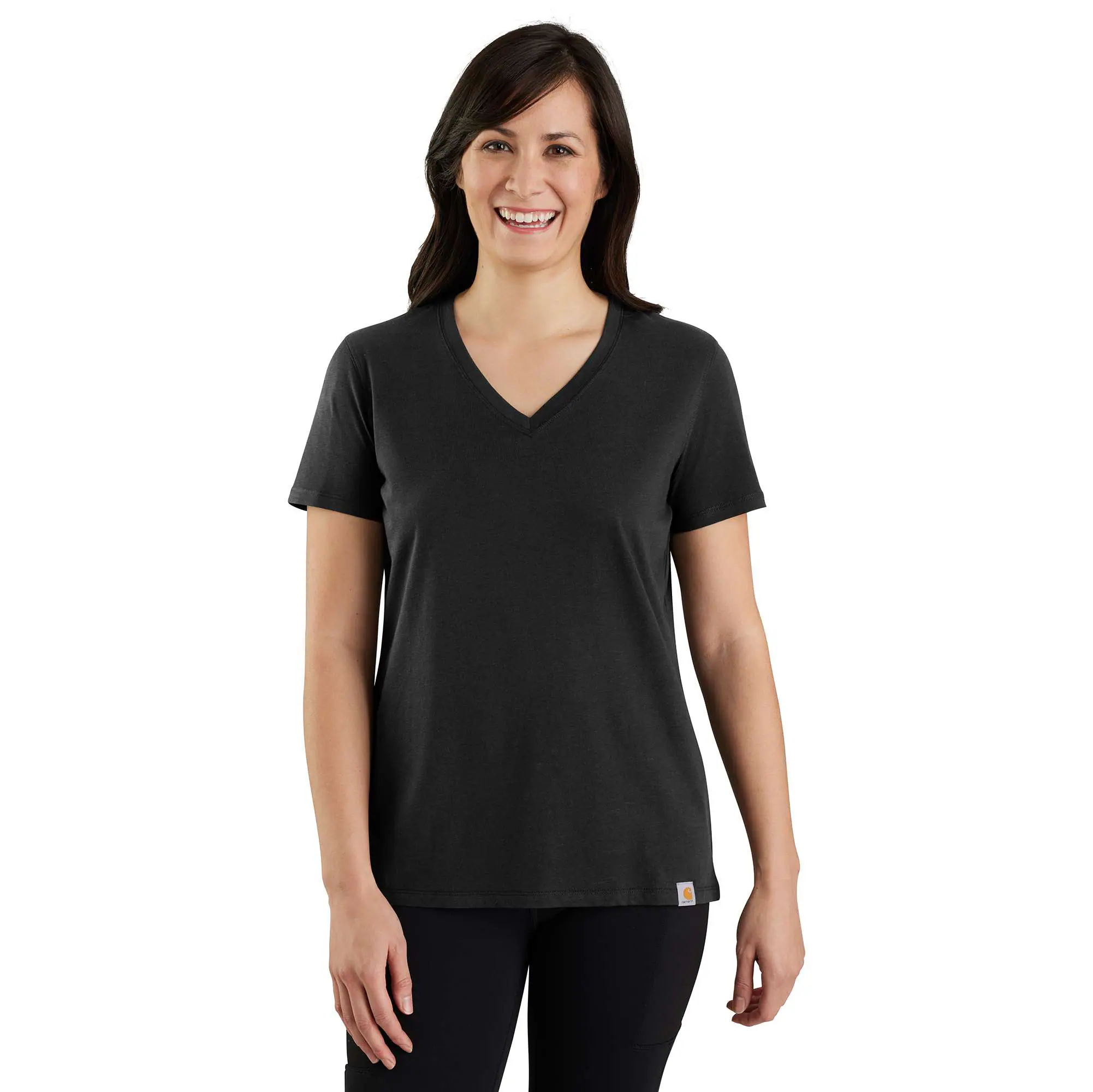Women's TENCEL™ Fiber Series Relaxed Fit Short-Sleeve V-neck T-Shirt