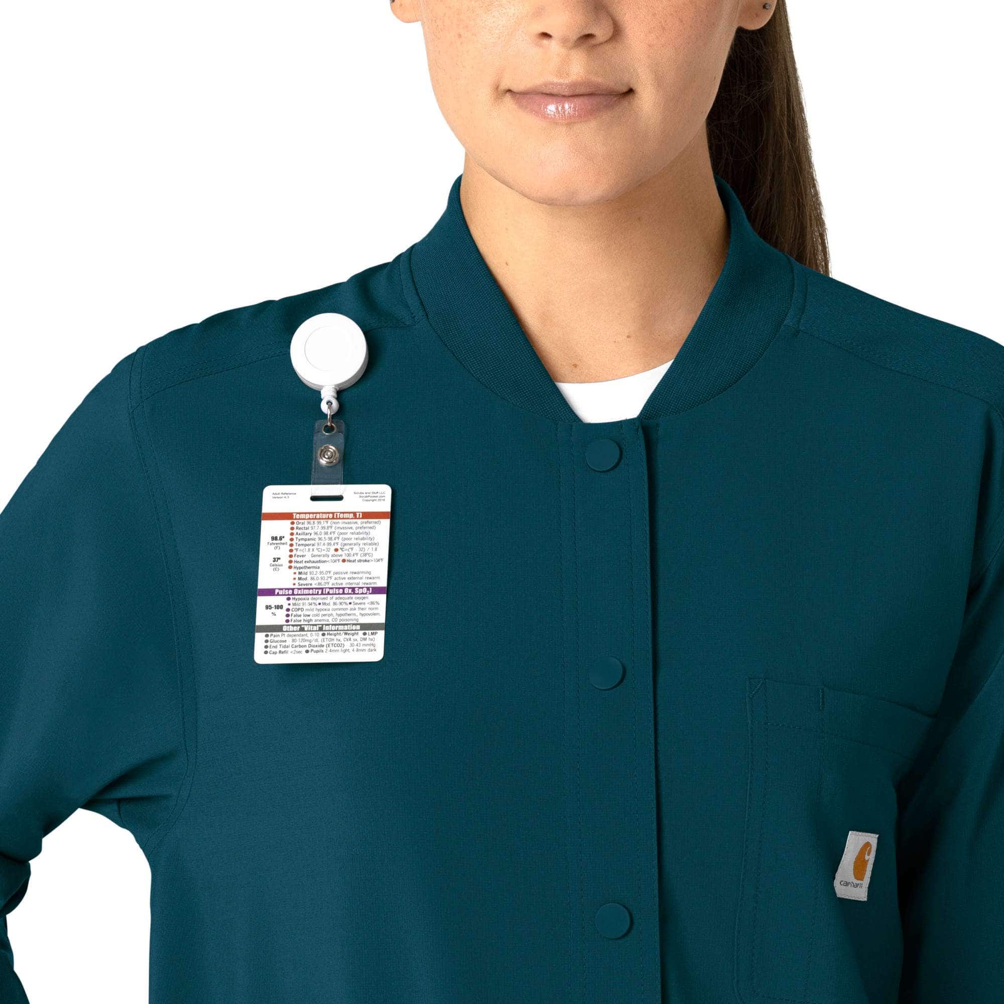 Women's Force Cross-Flex Shirt Scrub Jacket