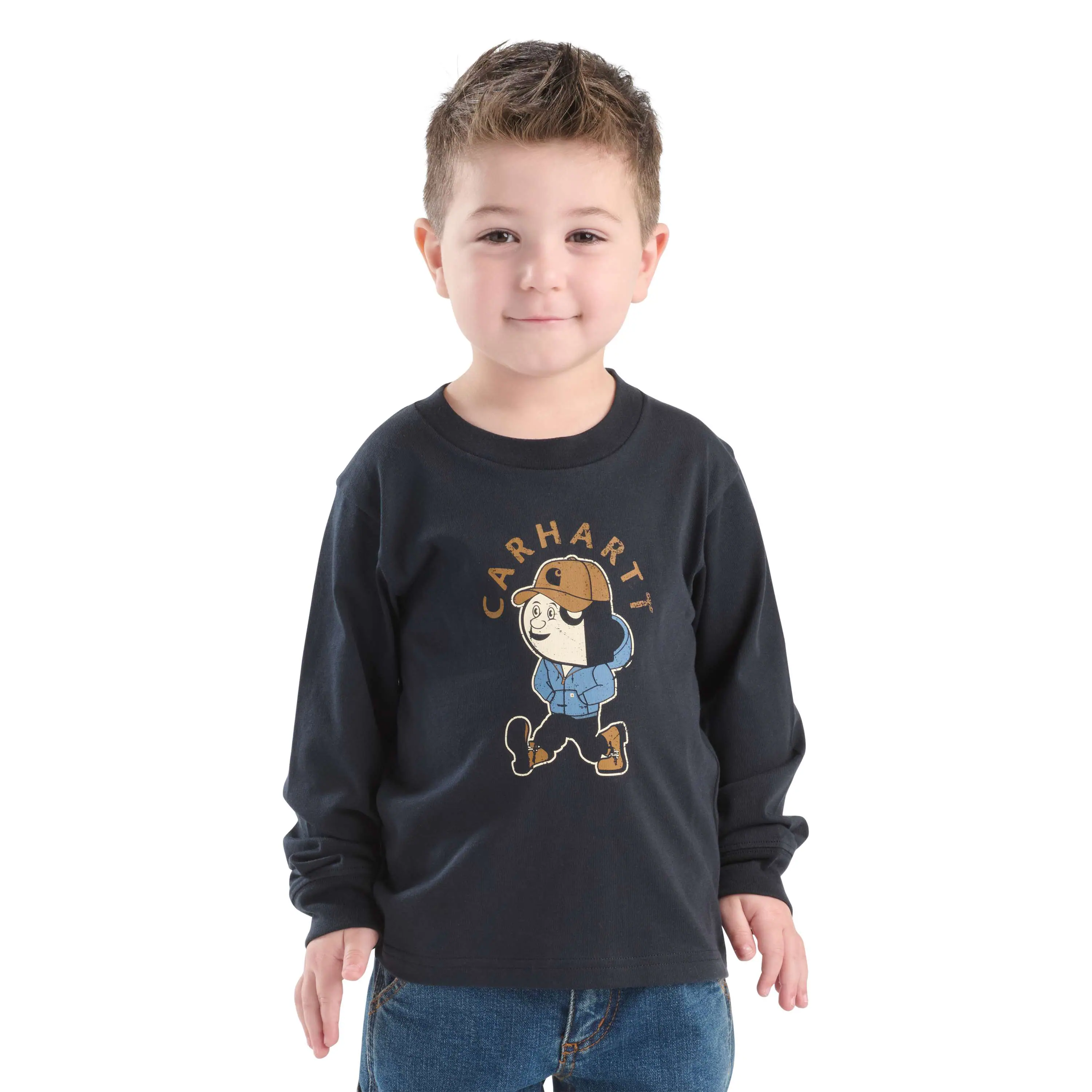 Boys' Long Sleeve Character Graphic T-Shirt (Toddler/Child/Youth)