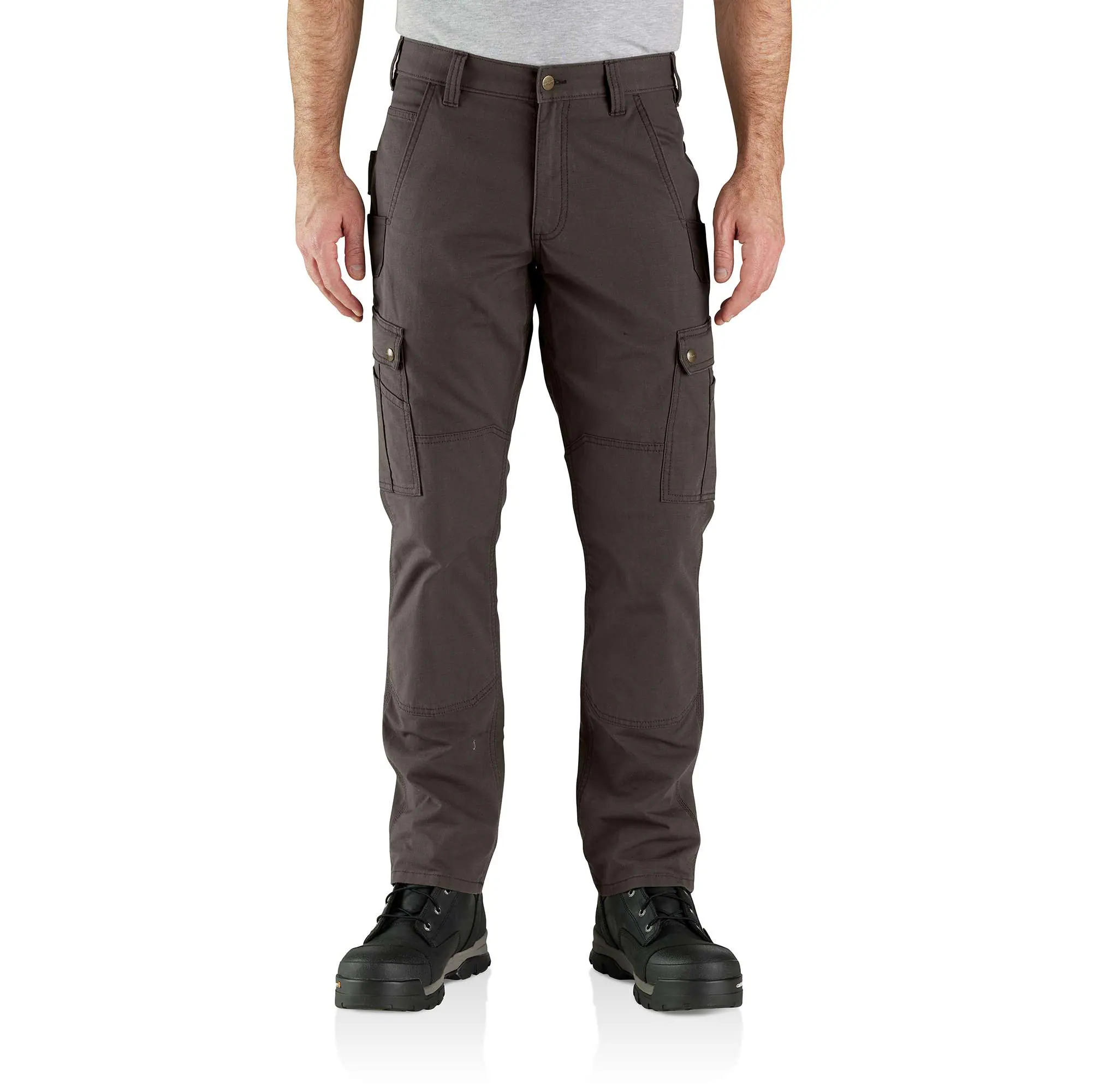 Relaxed Straight Ripstop Double-Front Cargo Pant