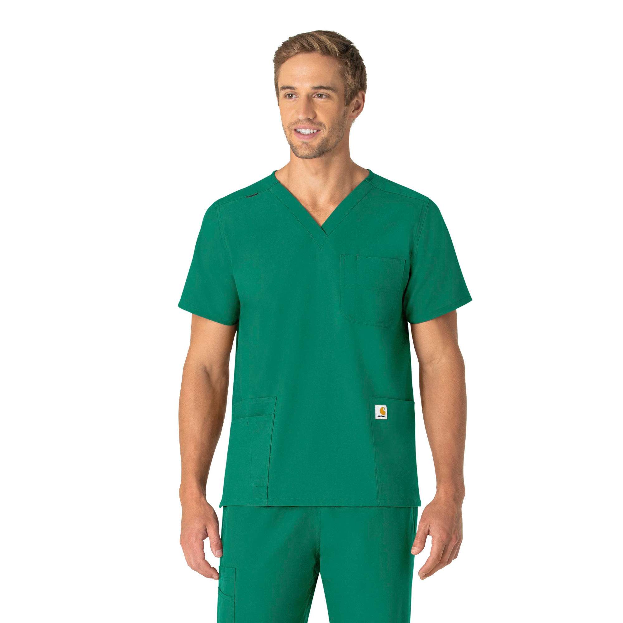 Unisex Force Essentials V-Neck 6-Pocket Scrub Top