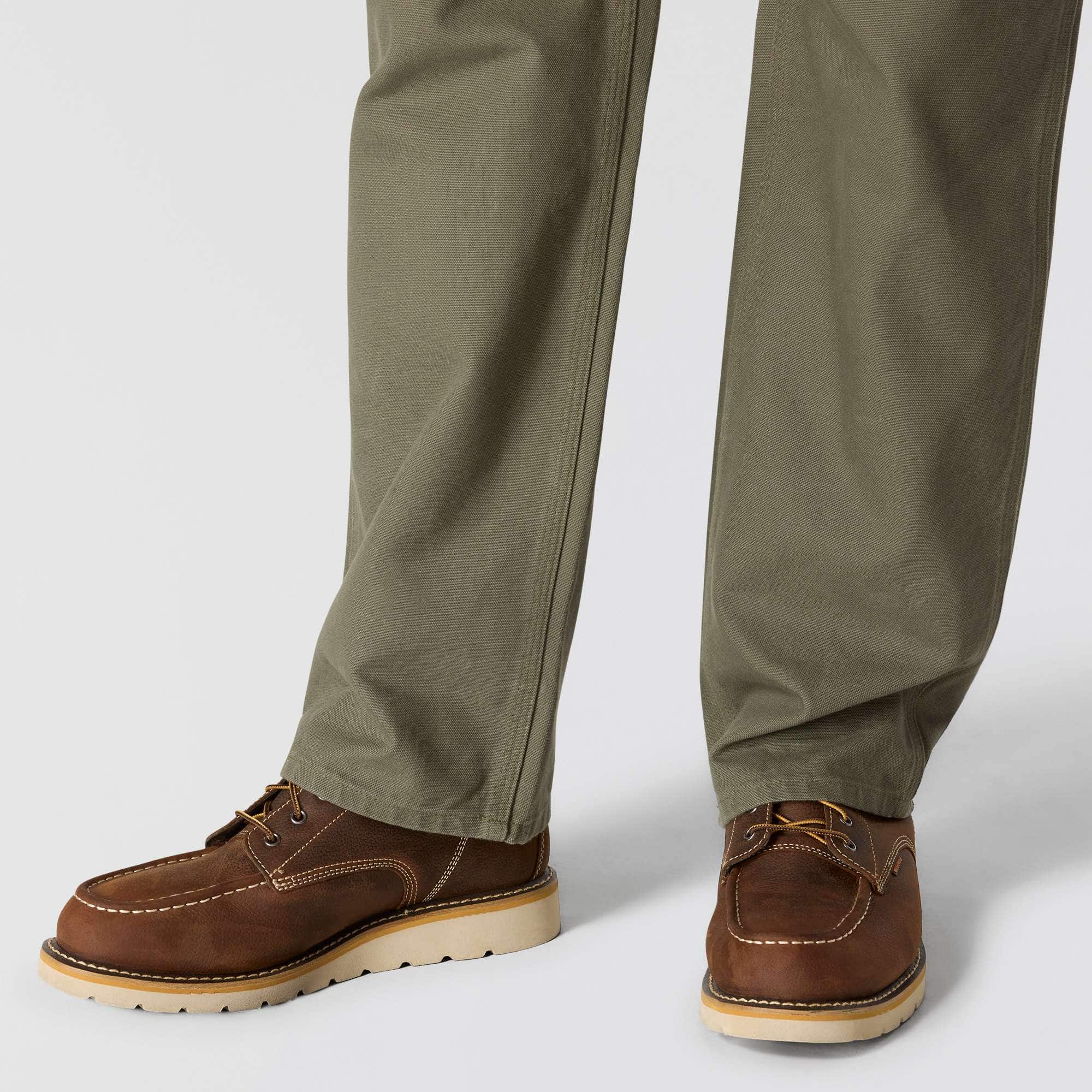 Loose Straight Washed Duck Dungaree