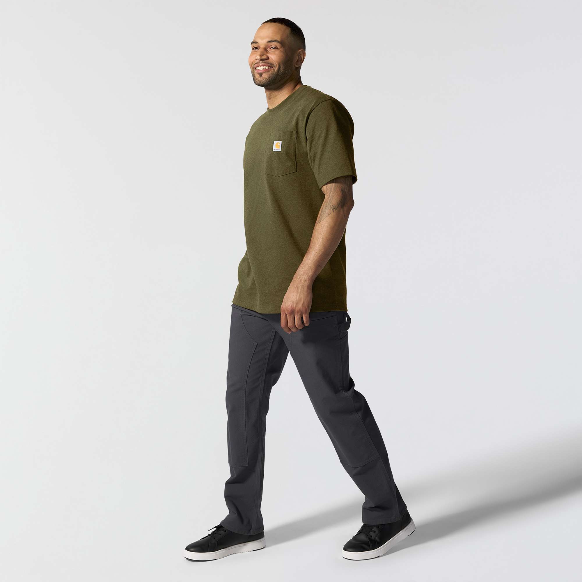 Loose Fit Heavyweight Short-Sleeve Pocket T-Shirt