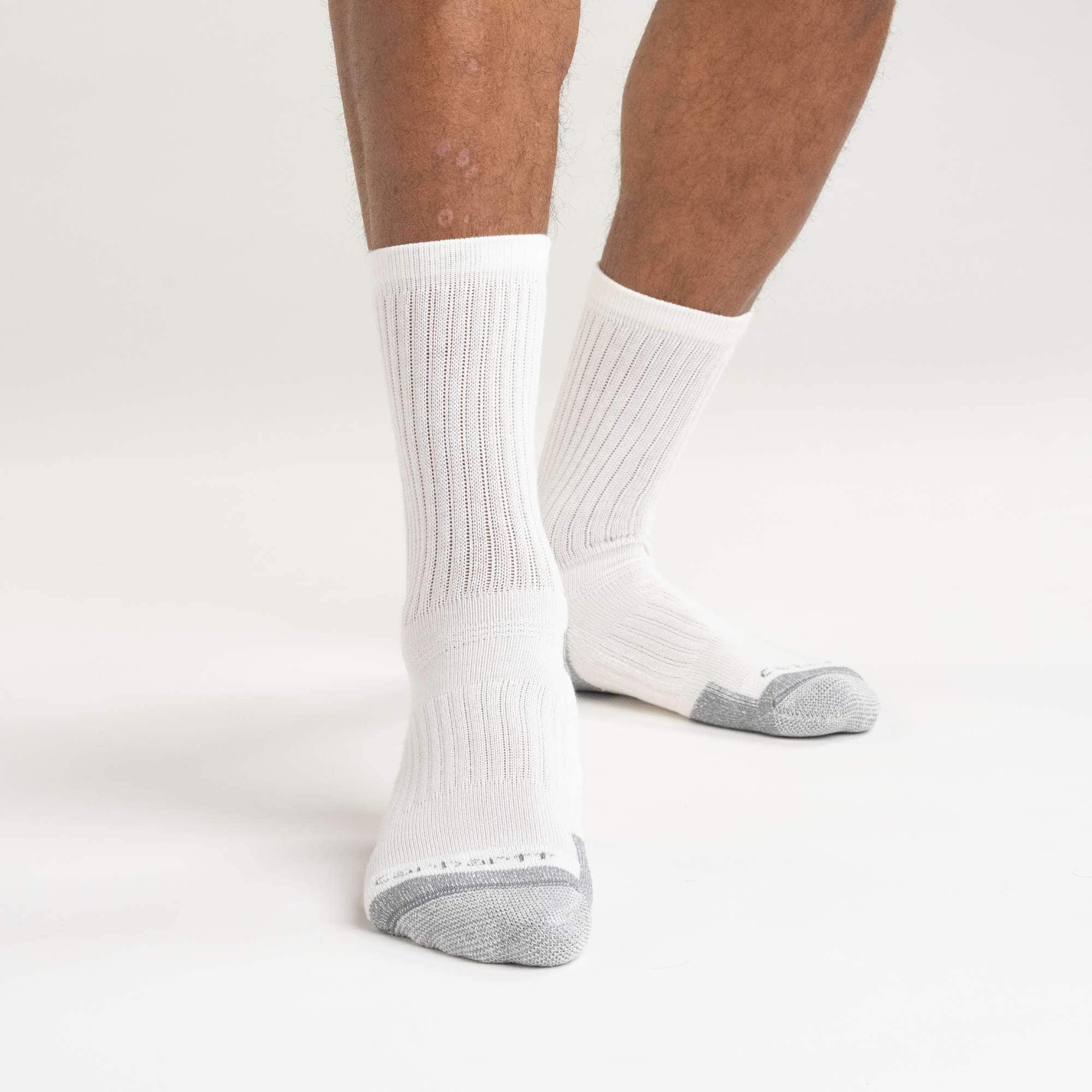 Midweight Cotton Blend Crew Sock 3-Pack