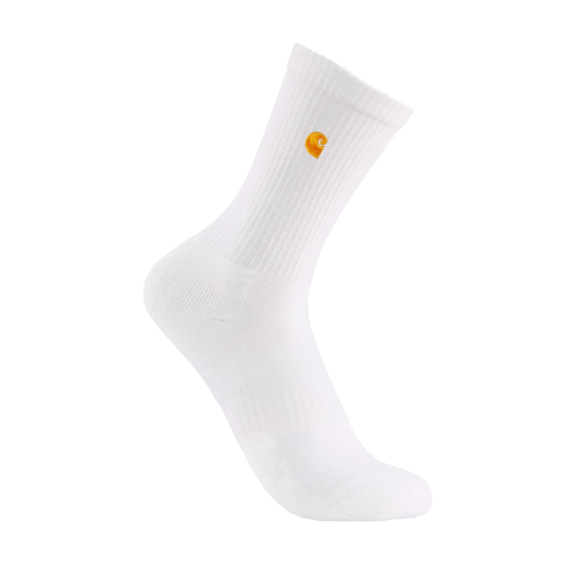 Kids' Midweight Embroidered Crew Sock 4-Pack (Youth)