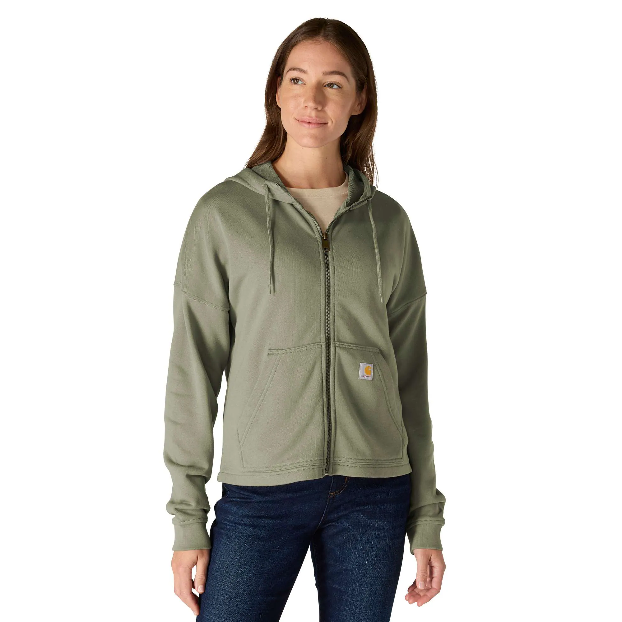 Women's TENCEL™ Fiber Series Loose Fit Full-Zip Sweatshirt