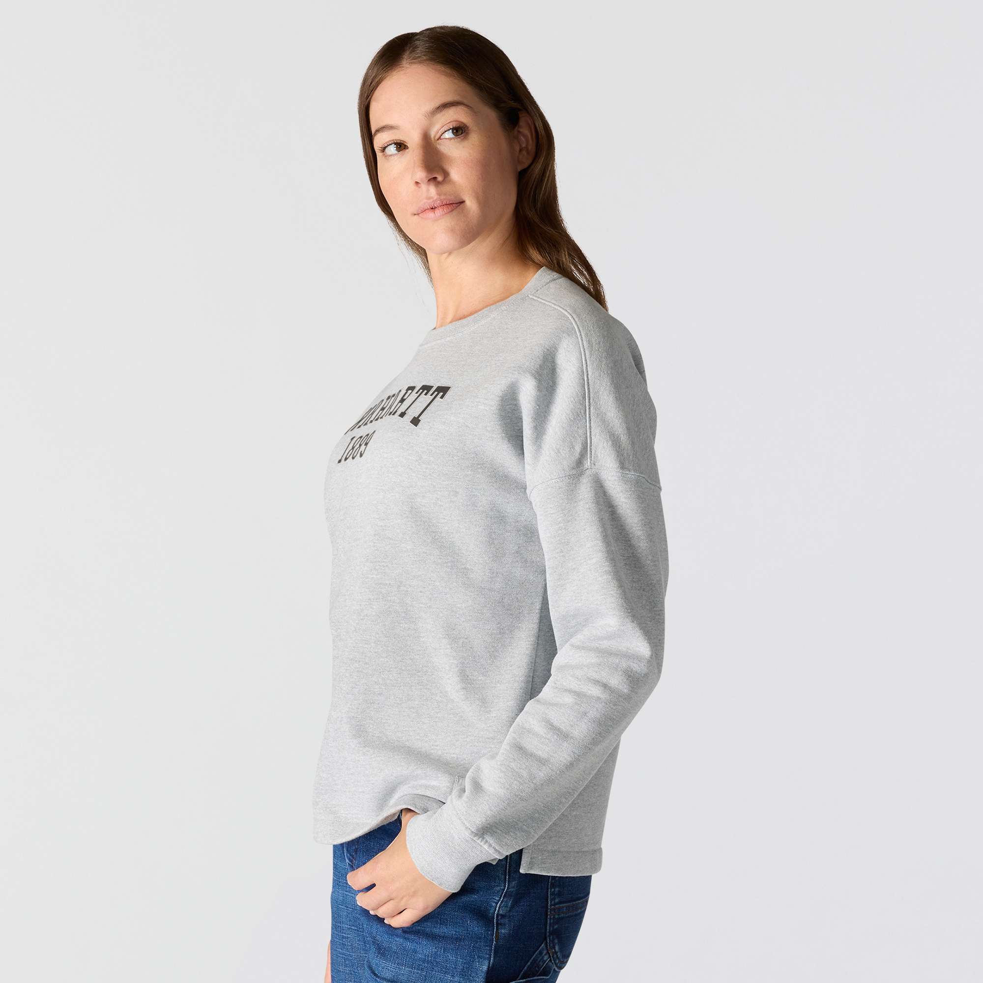 Women's Loose Fit Midweight Carhartt Graphic Sweatshirt