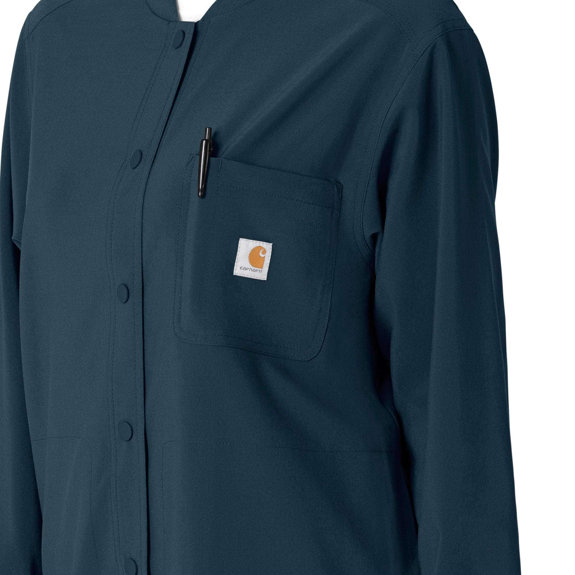Women's Force Cross-Flex Shirt Scrub Jacket
