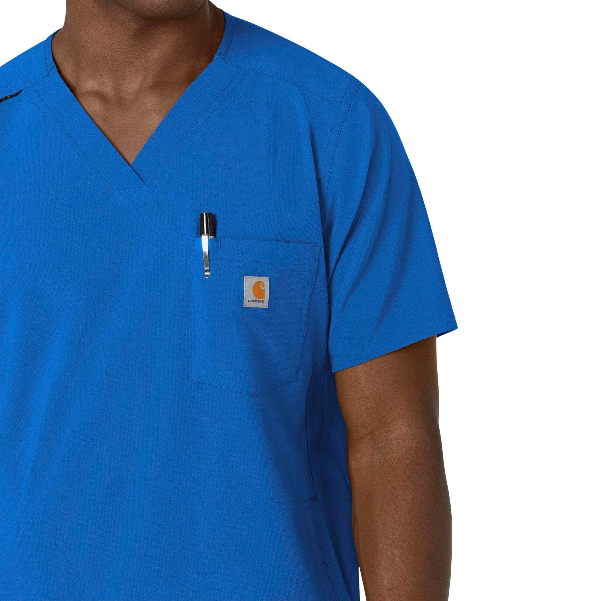 Force Cross-Flex Men's V-Neck Scrub Top