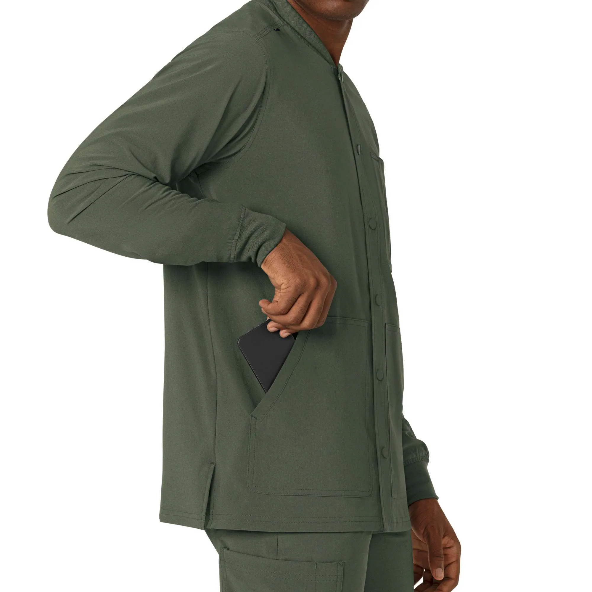 Force Cross-Flex Men's Shirt Scrub Jacket