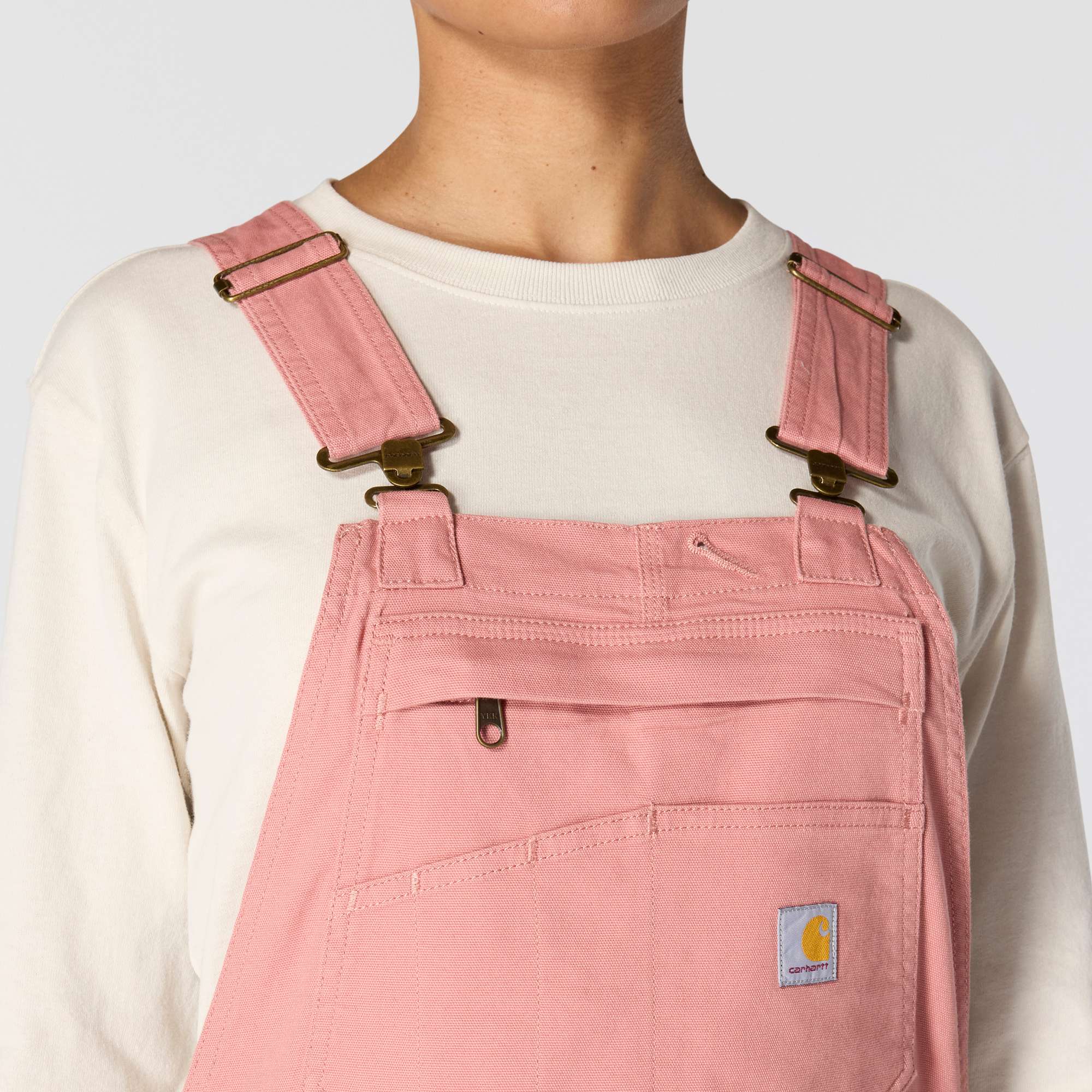 Women's Work Overall - Loose Fit - Canvas - Rugged Flex® - Double Knee