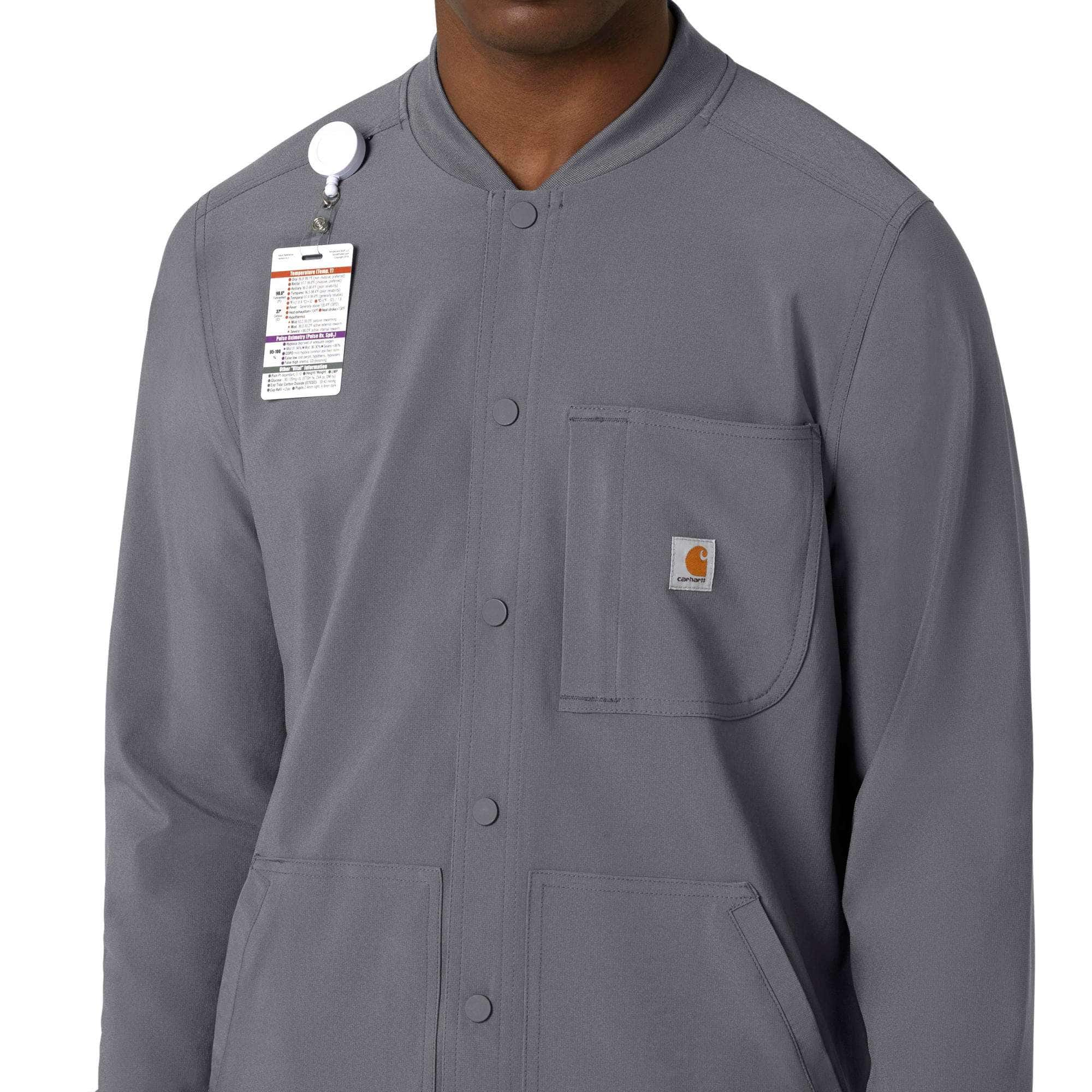 Force Cross-Flex Men's Shirt Scrub Jacket