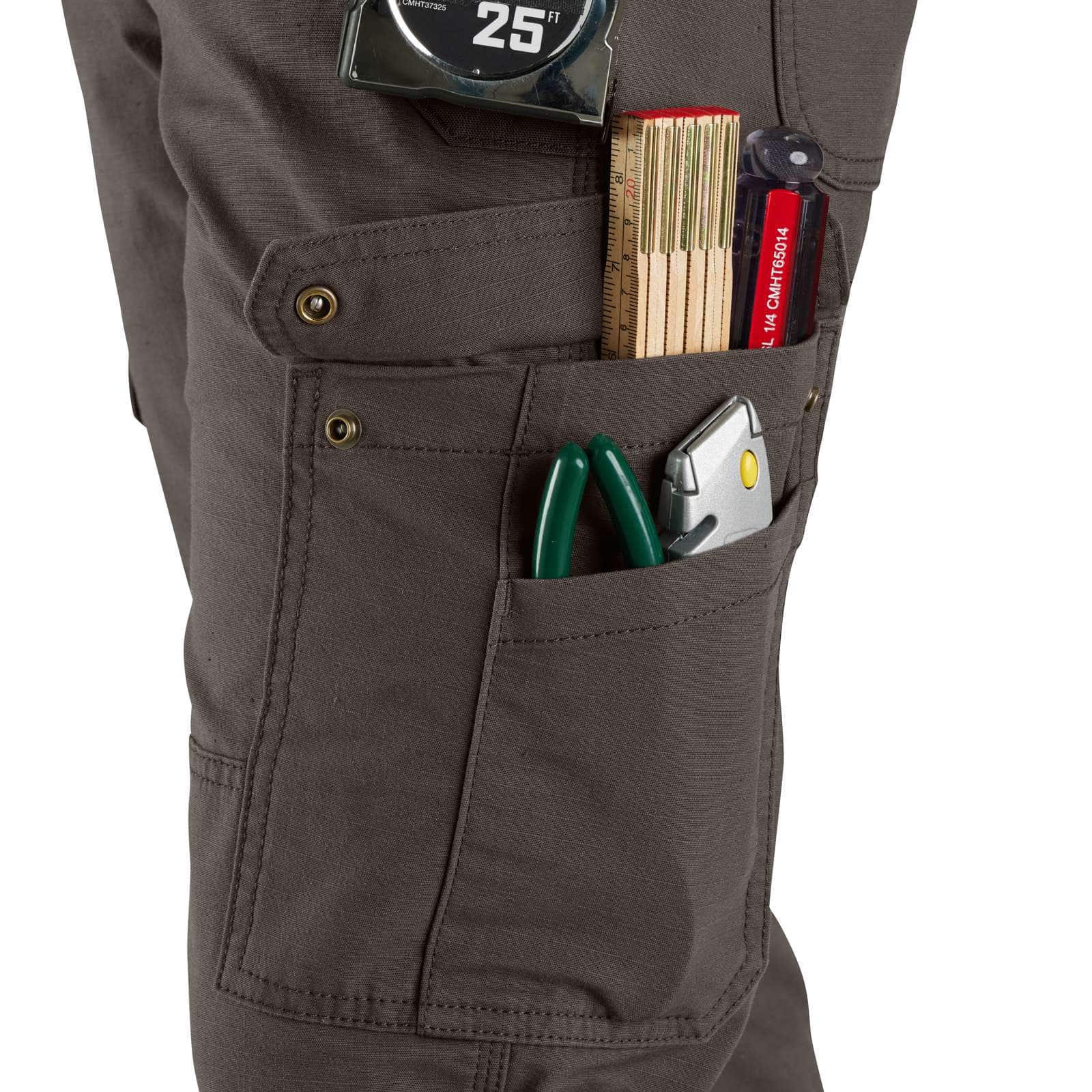 Relaxed Straight Ripstop Double-Front Cargo Pant