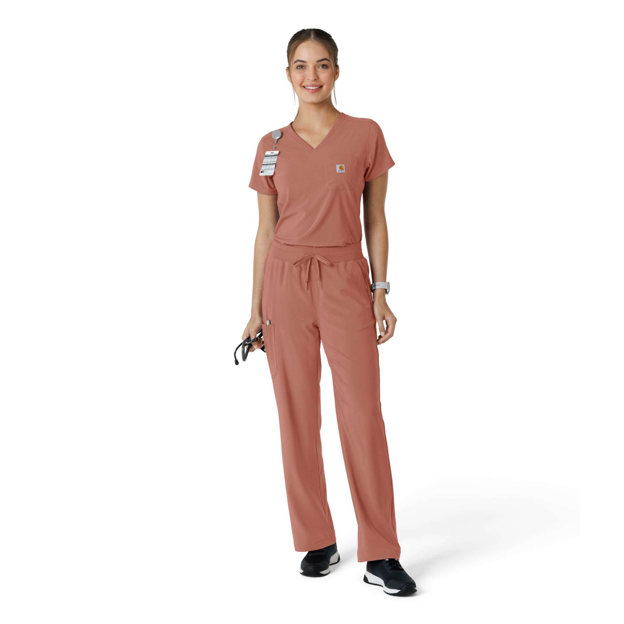 Women's Force Cross-Flex  Tuck-In Scrub Top