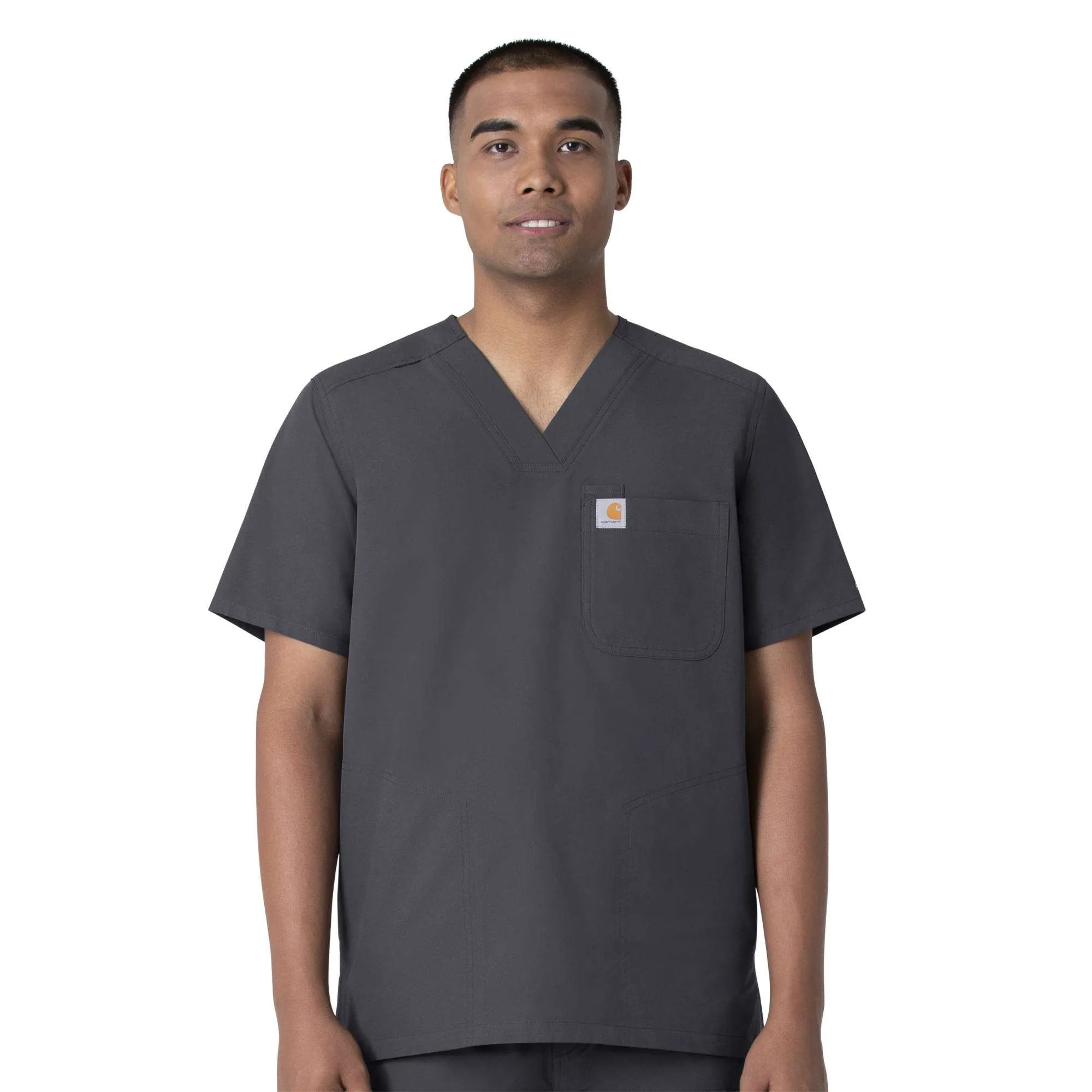 Force Essentials V-Neck Shirttail Scrub Top