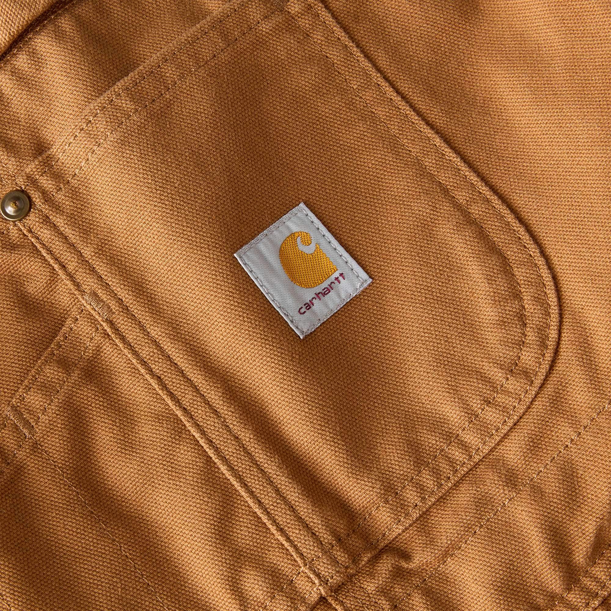 Women's Insulated Bibs - Relaxed Fit - Washed Duck - 3 Warmest Rating