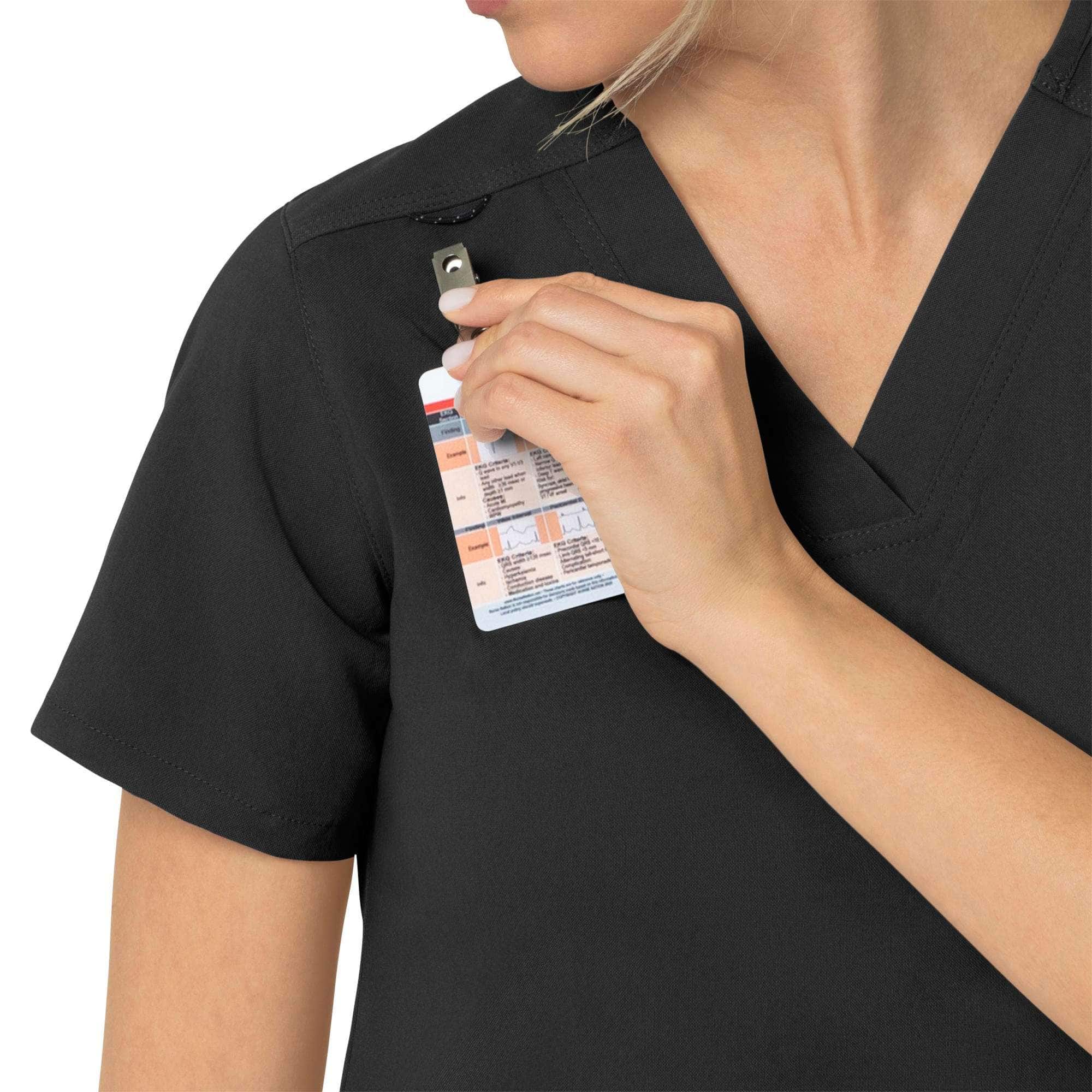 Women's Rugged Flex® Peak  4-Pocket V-Neck Scrub Top