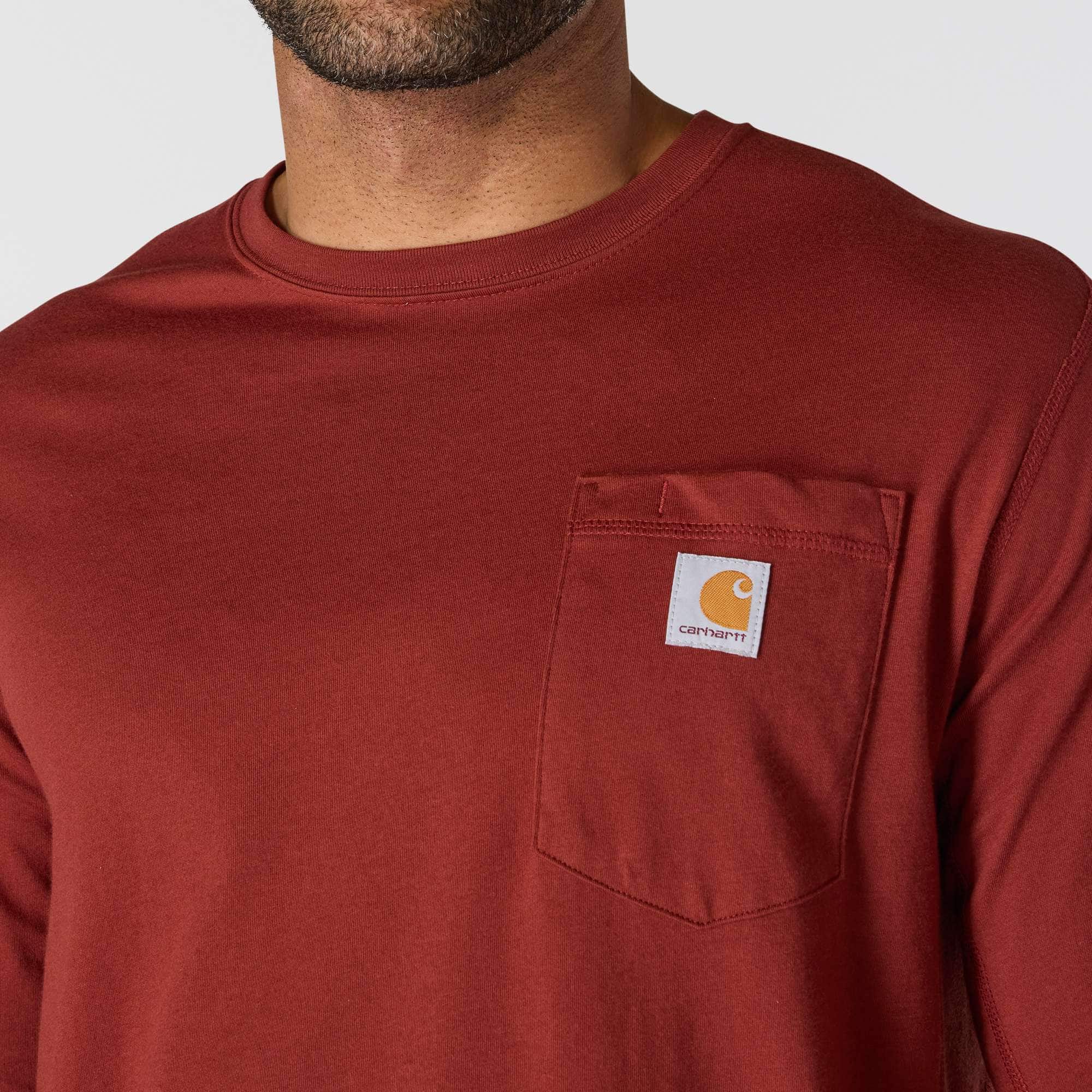 Carhartt Force® Relaxed Fit Long-Sleeve Pocket T-Shirt