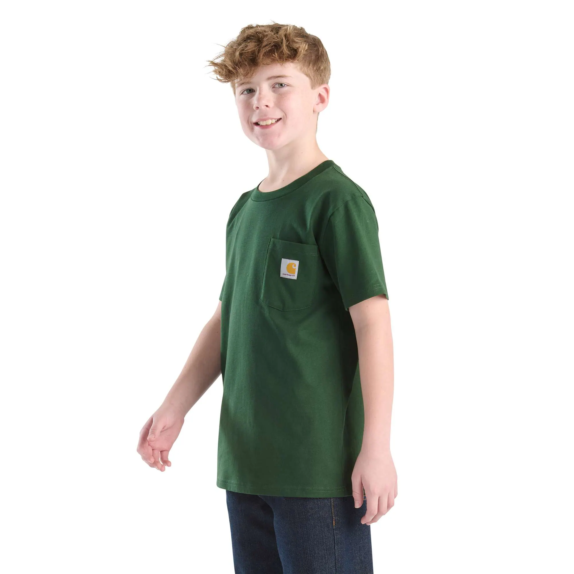 Boys' Short Sleeve Pocket T-Shirt (Child/Youth)