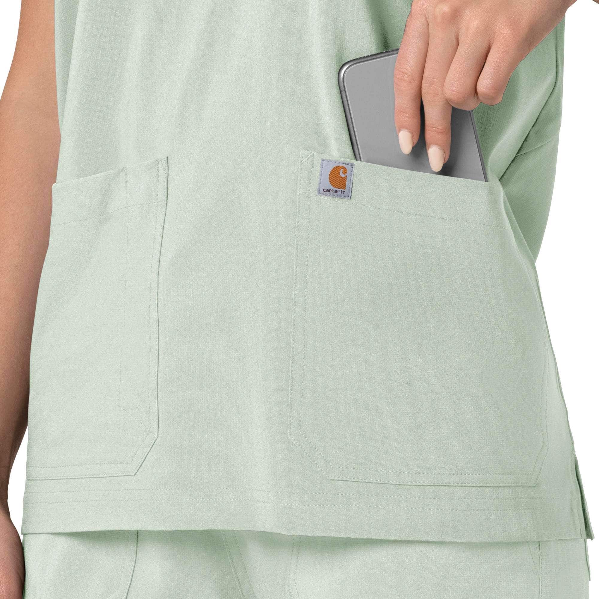 Women's Force Cross-Flex  Oversized V-Neck Scrub Top