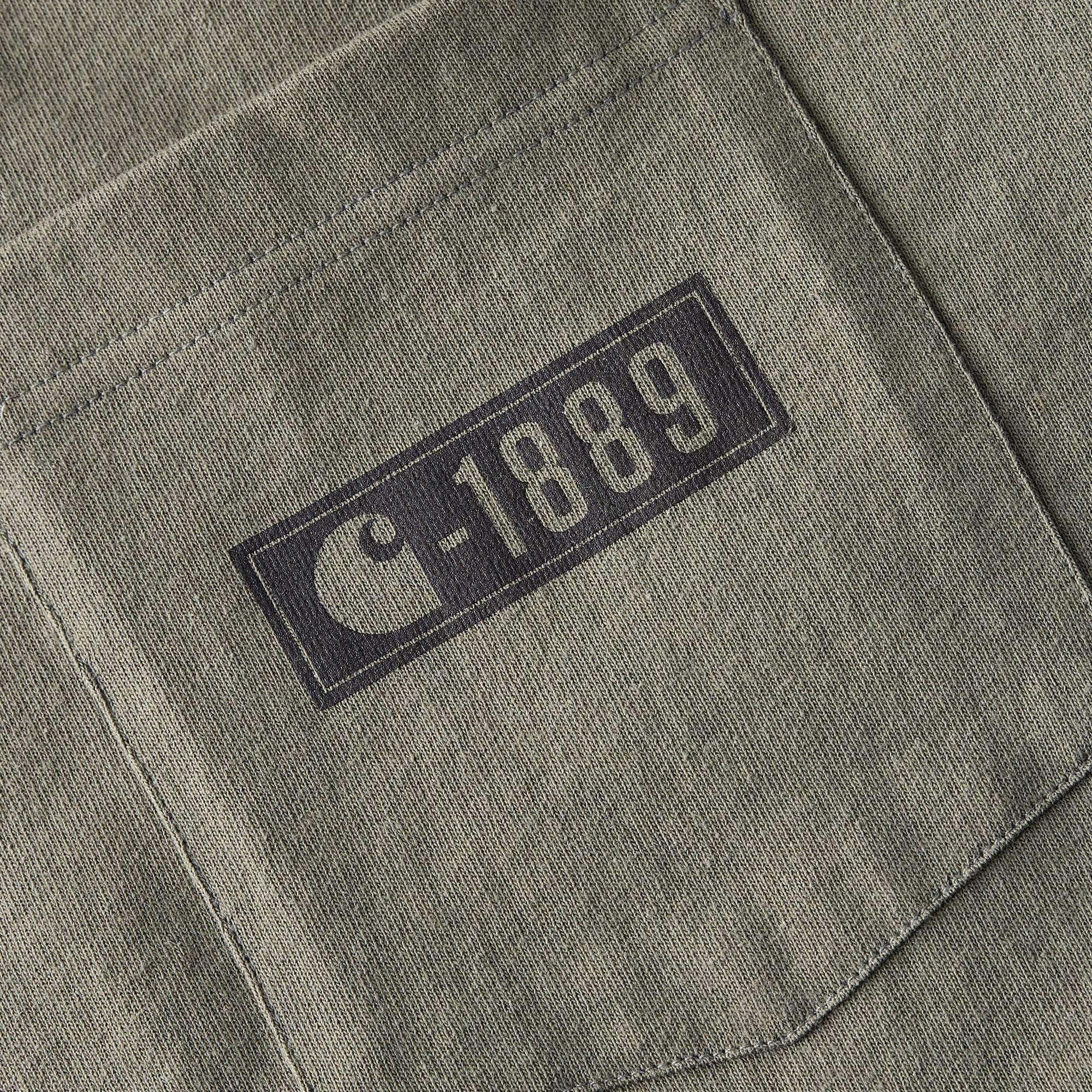 Loose Fit Heavyweight Short-Sleeve Pocket 1889 T-Shirt