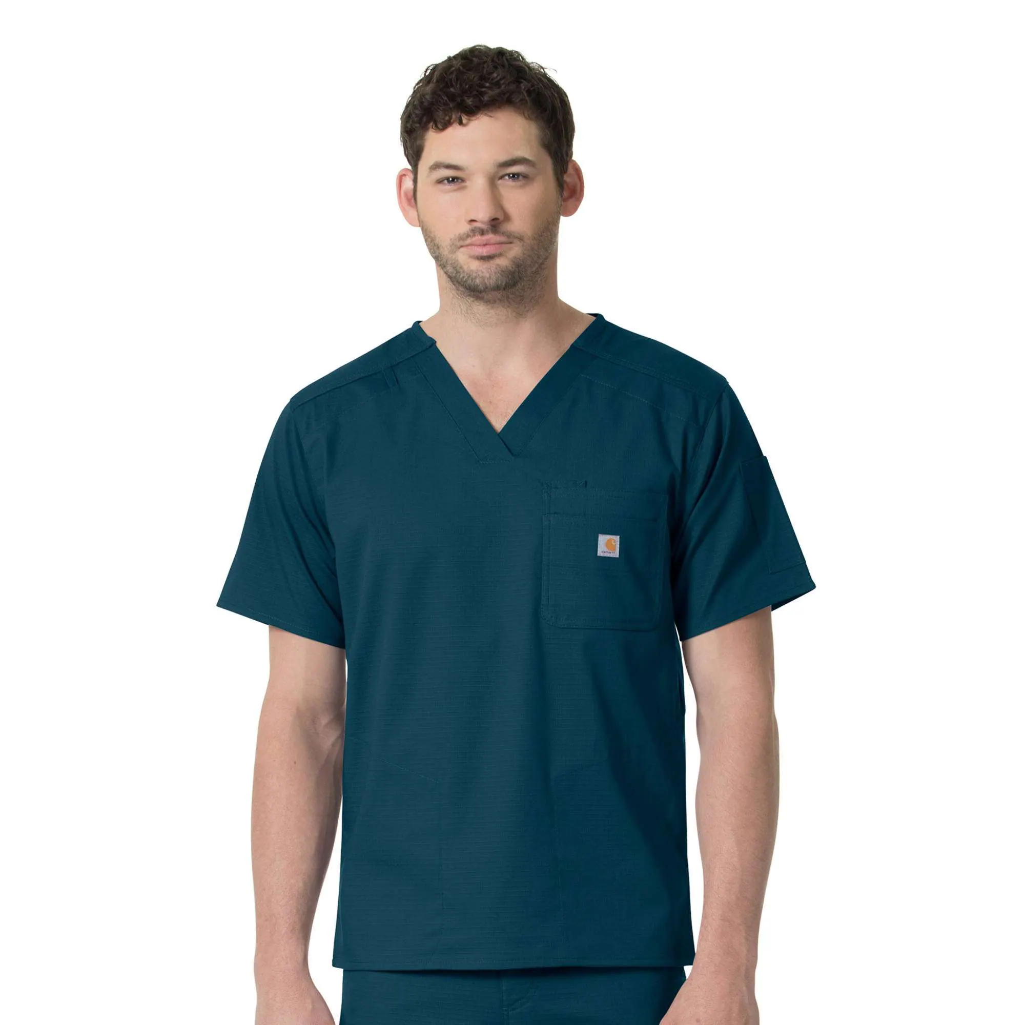 Rugged Flex® Ripstop Chest Pocket Scrub Top